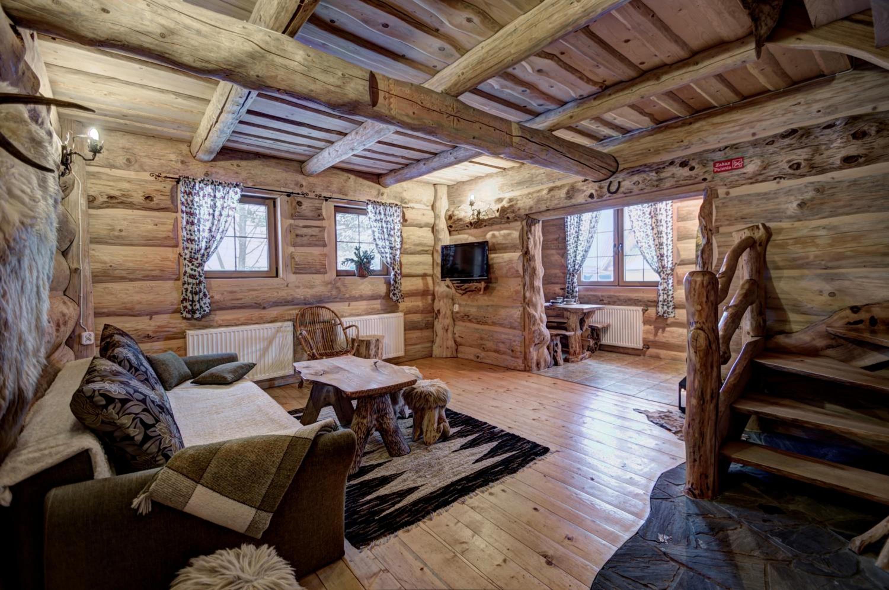TATRA COTTAGE góralski domek z kominkiem view 3