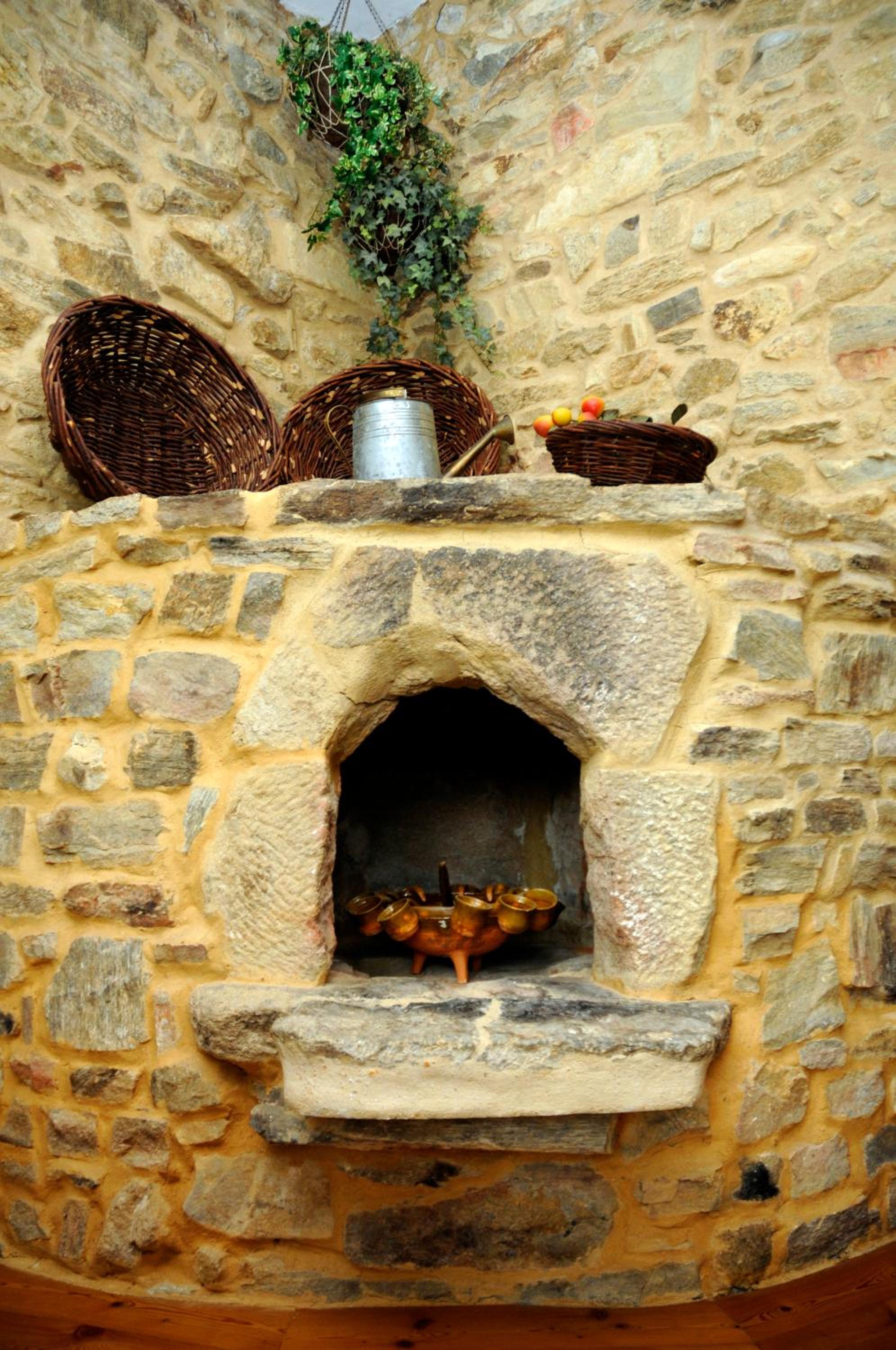 outdoor BBQ area