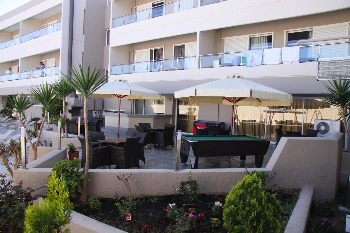 outdoor BBQ area