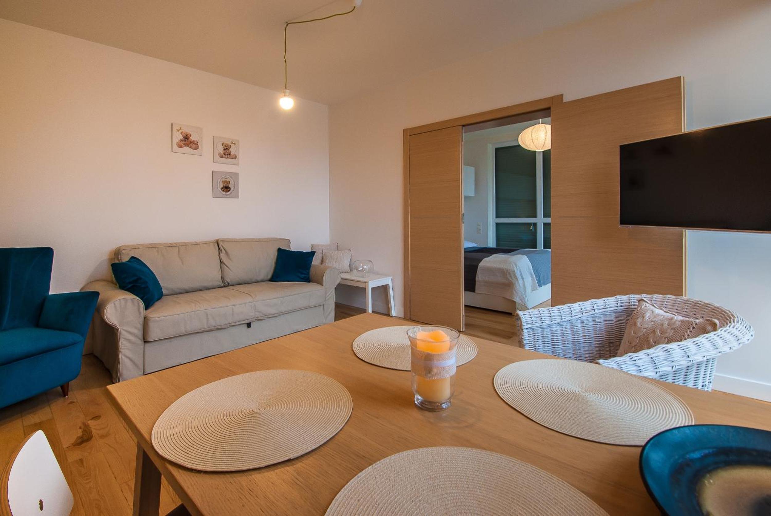 Bedroom Apartments - Bałtycka 10 z widokiem na las