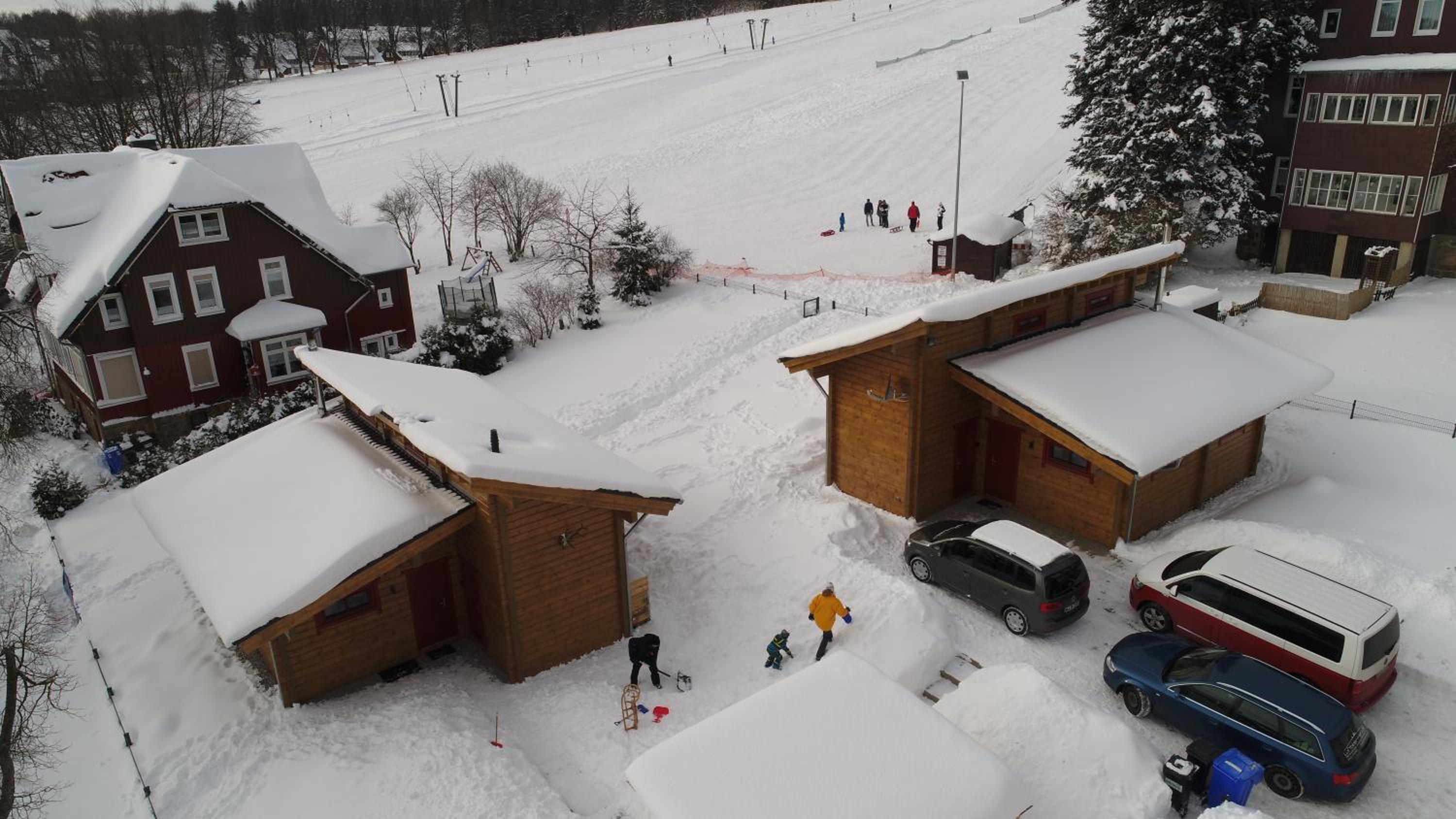 Blockhaus an der Skiwiese Braunlage