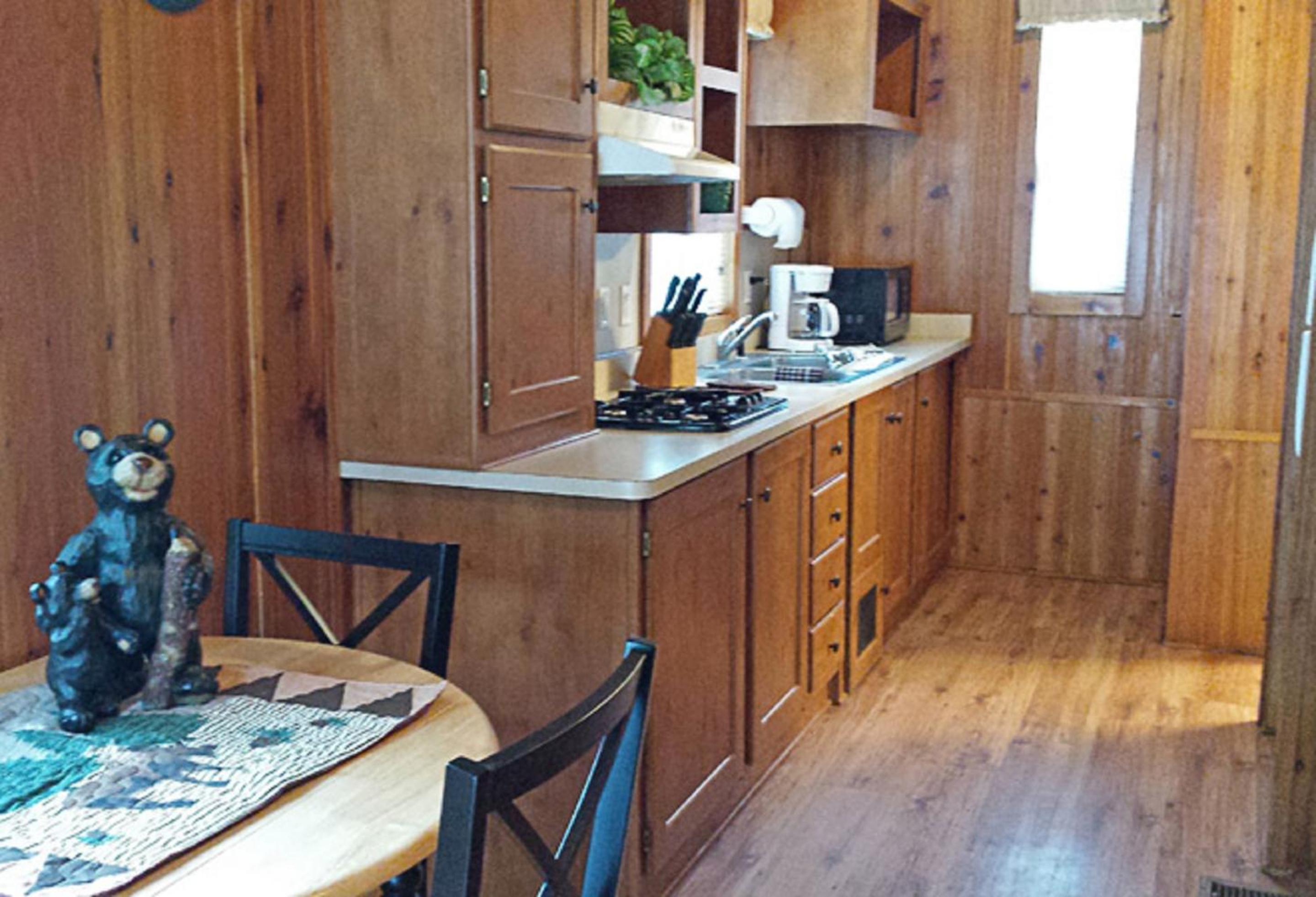 Mount Vernon Camping Resort Studio Cabin 5 view 3