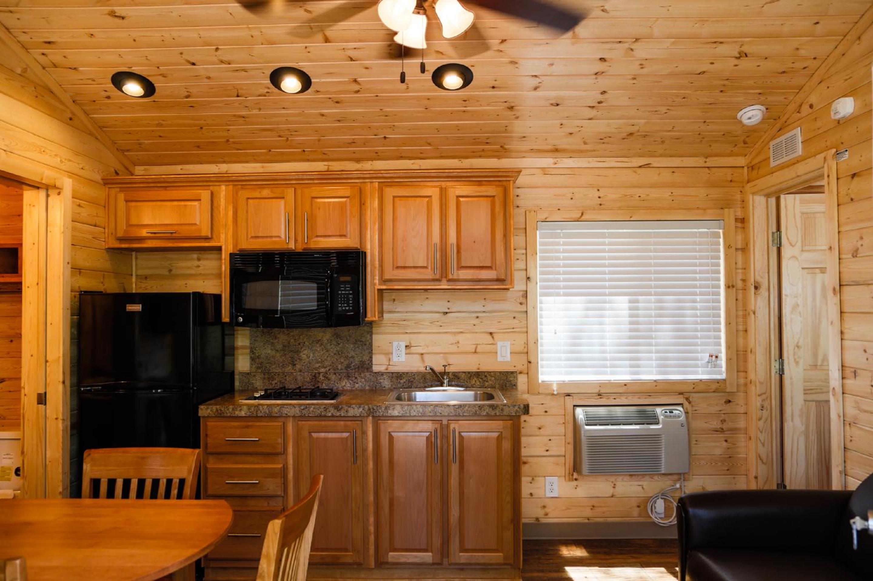 Ponderosa Camping Resort One-Bedroom Cabin 4 view 3