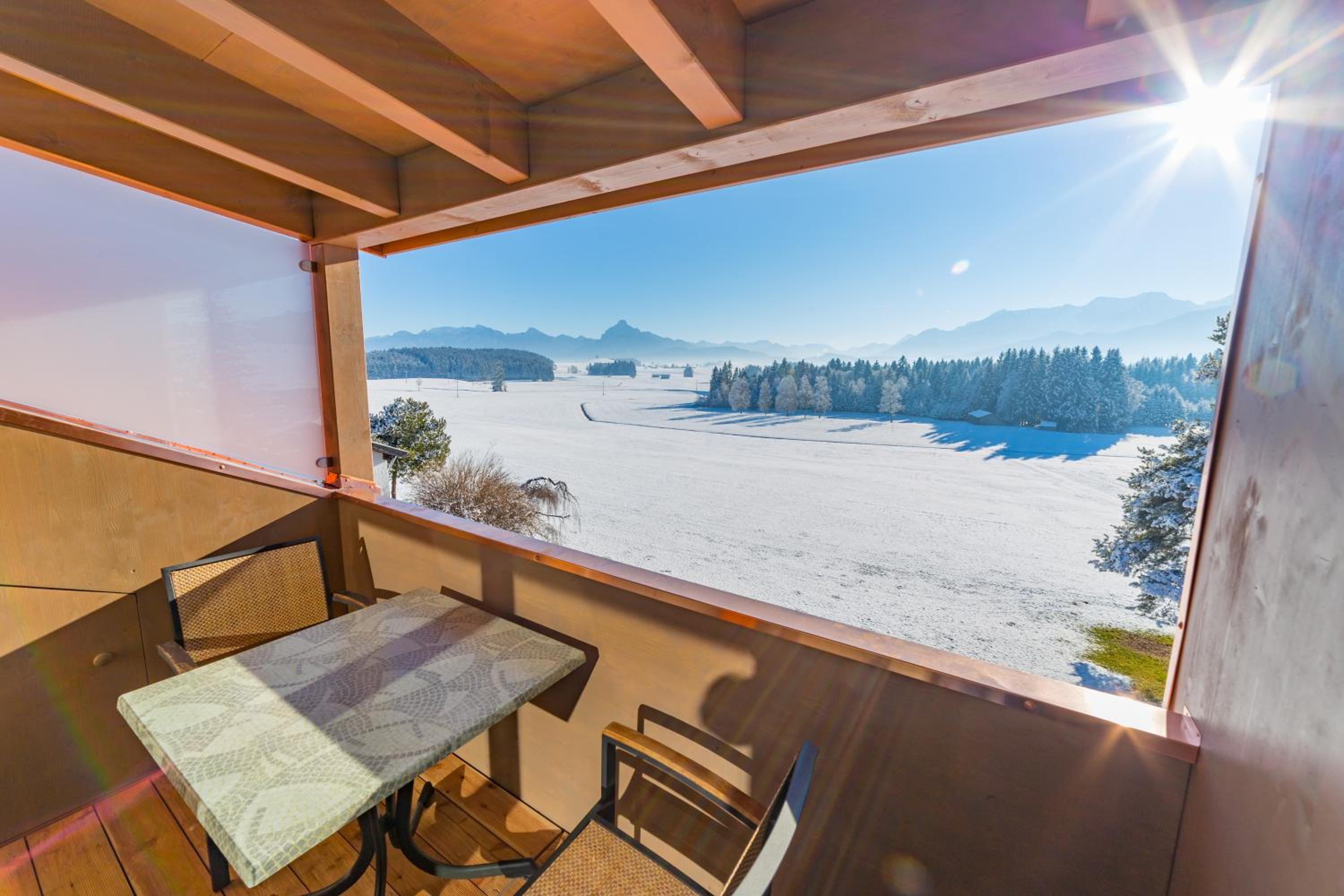 outdoor BBQ area