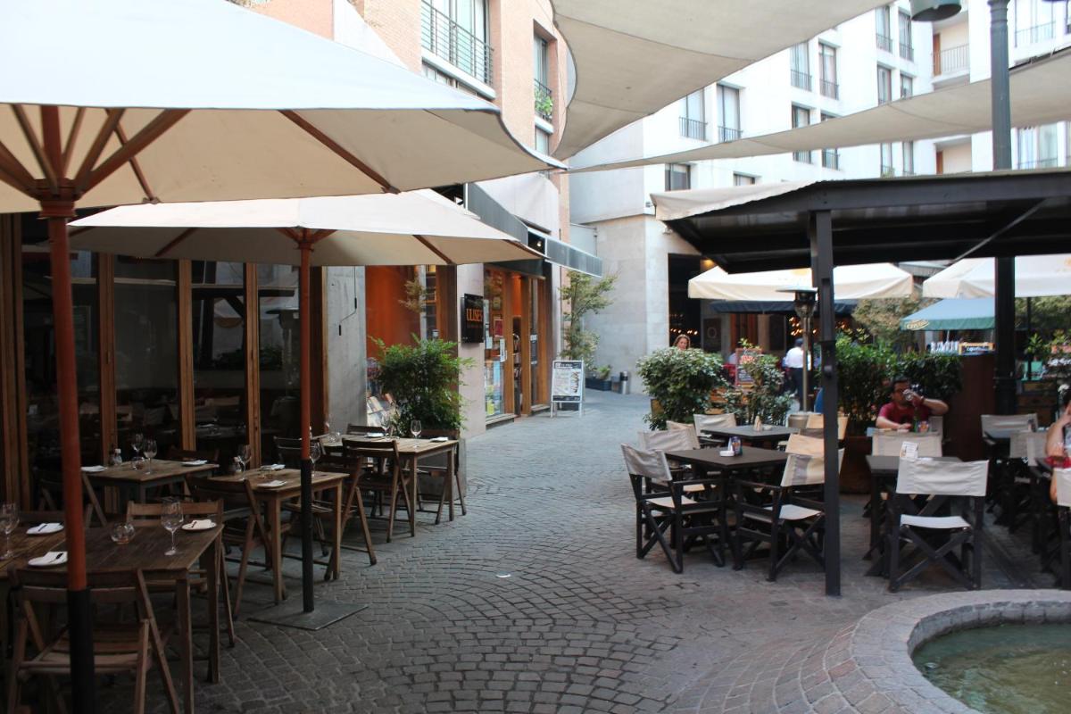 outdoor BBQ area