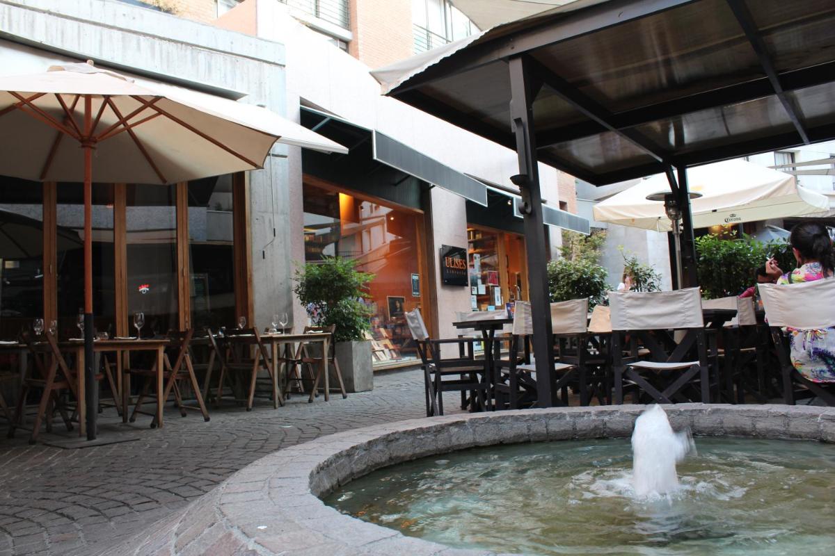 outdoor BBQ area