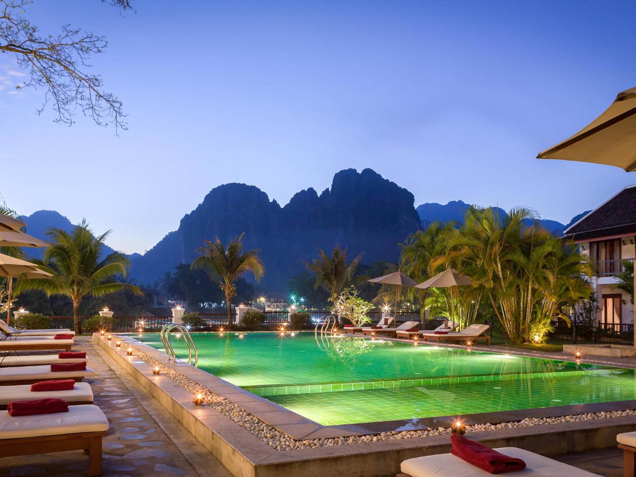 Riverside Boutique Resort, Vang Vieng — photo 43