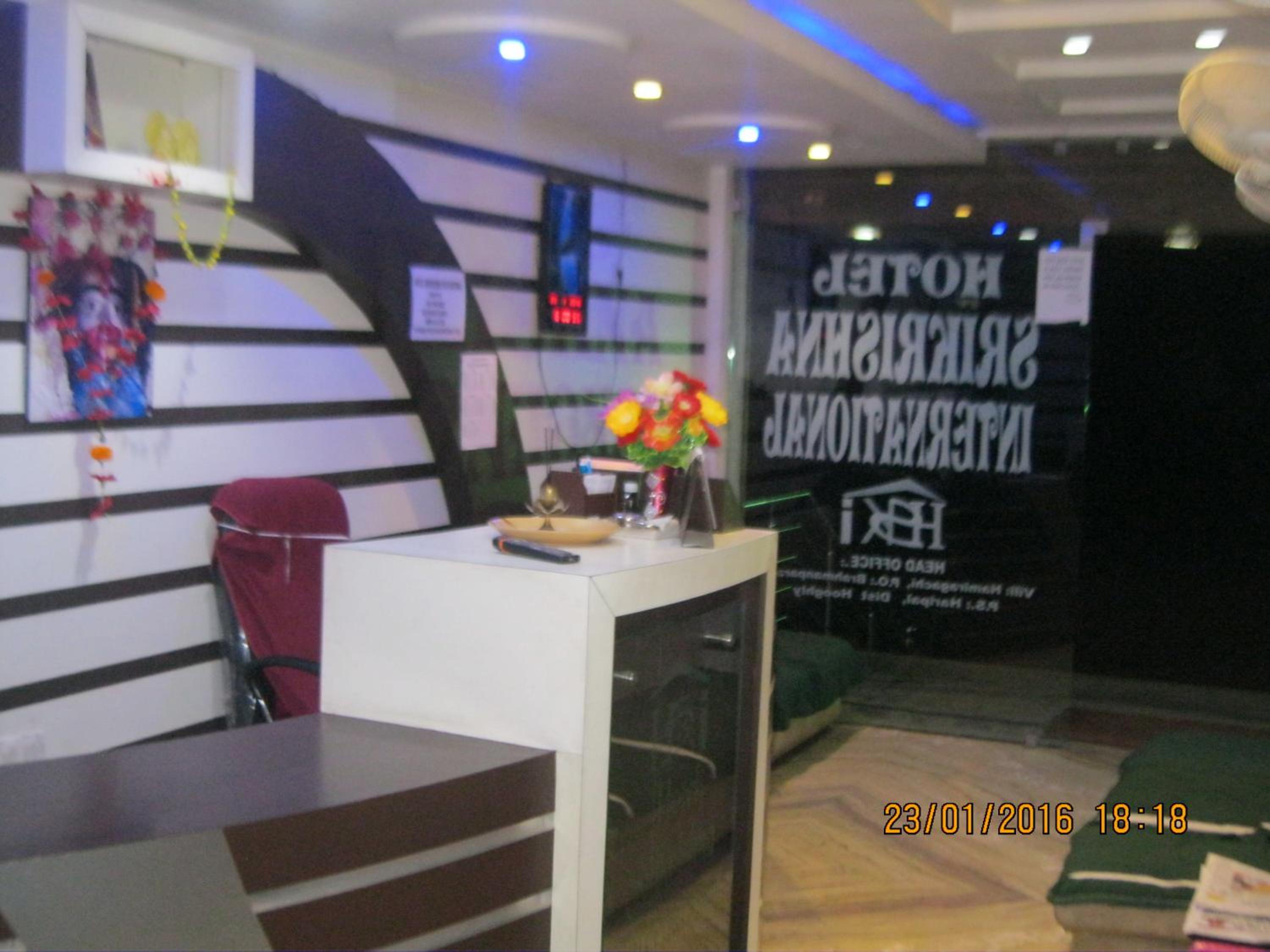 hotel reception