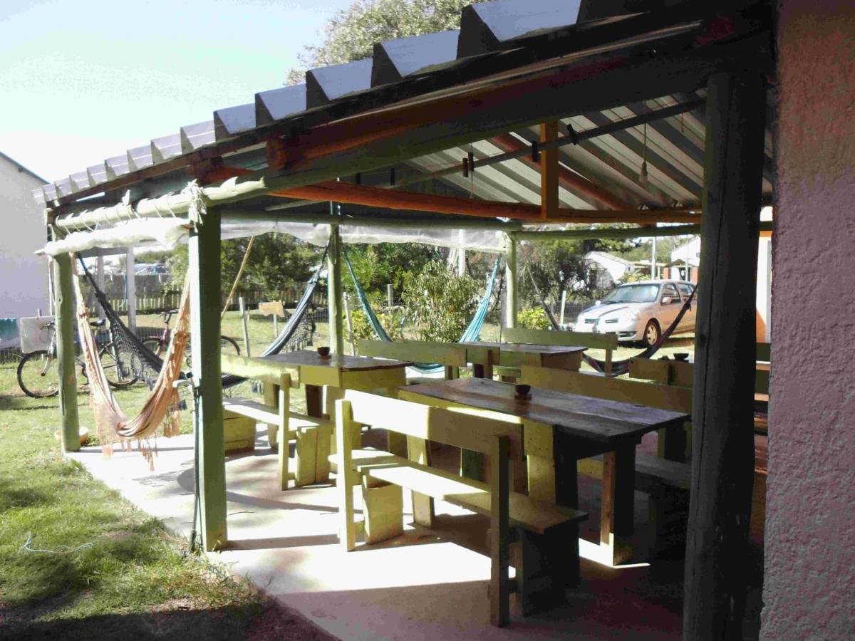 outdoor BBQ area
