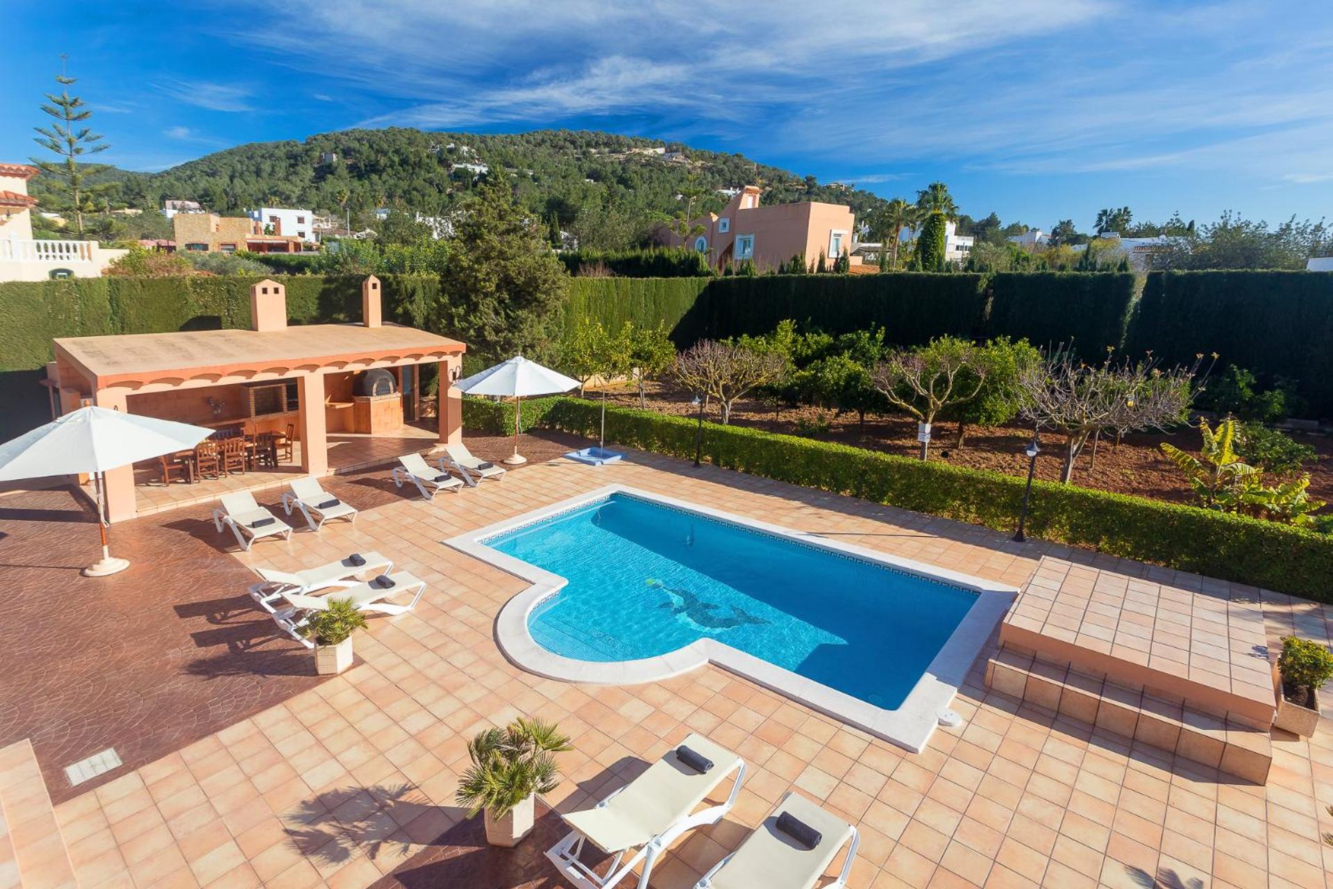 Villa close to Ibiza Town Sleeps 12 view 2