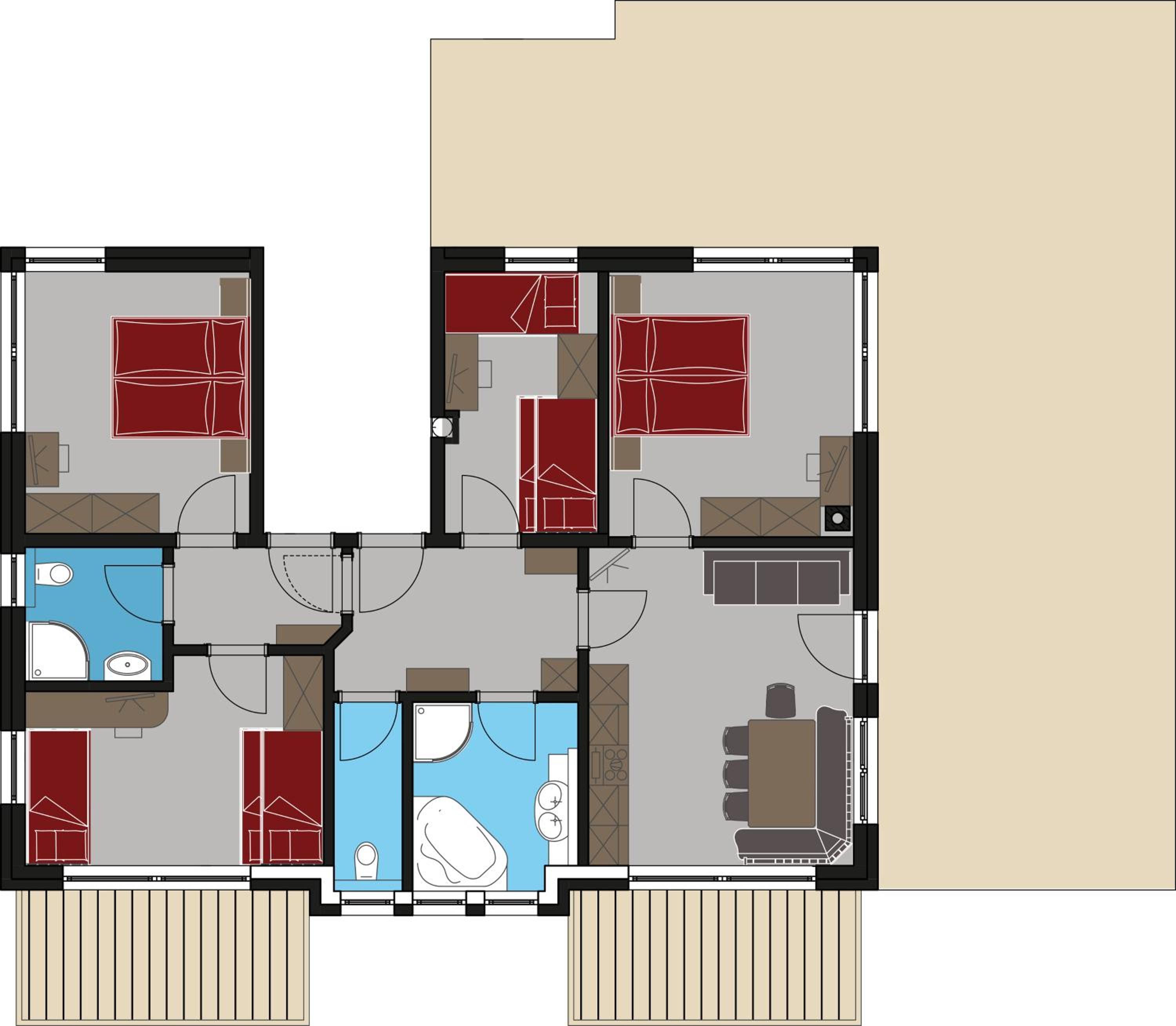 Appartements Almnest