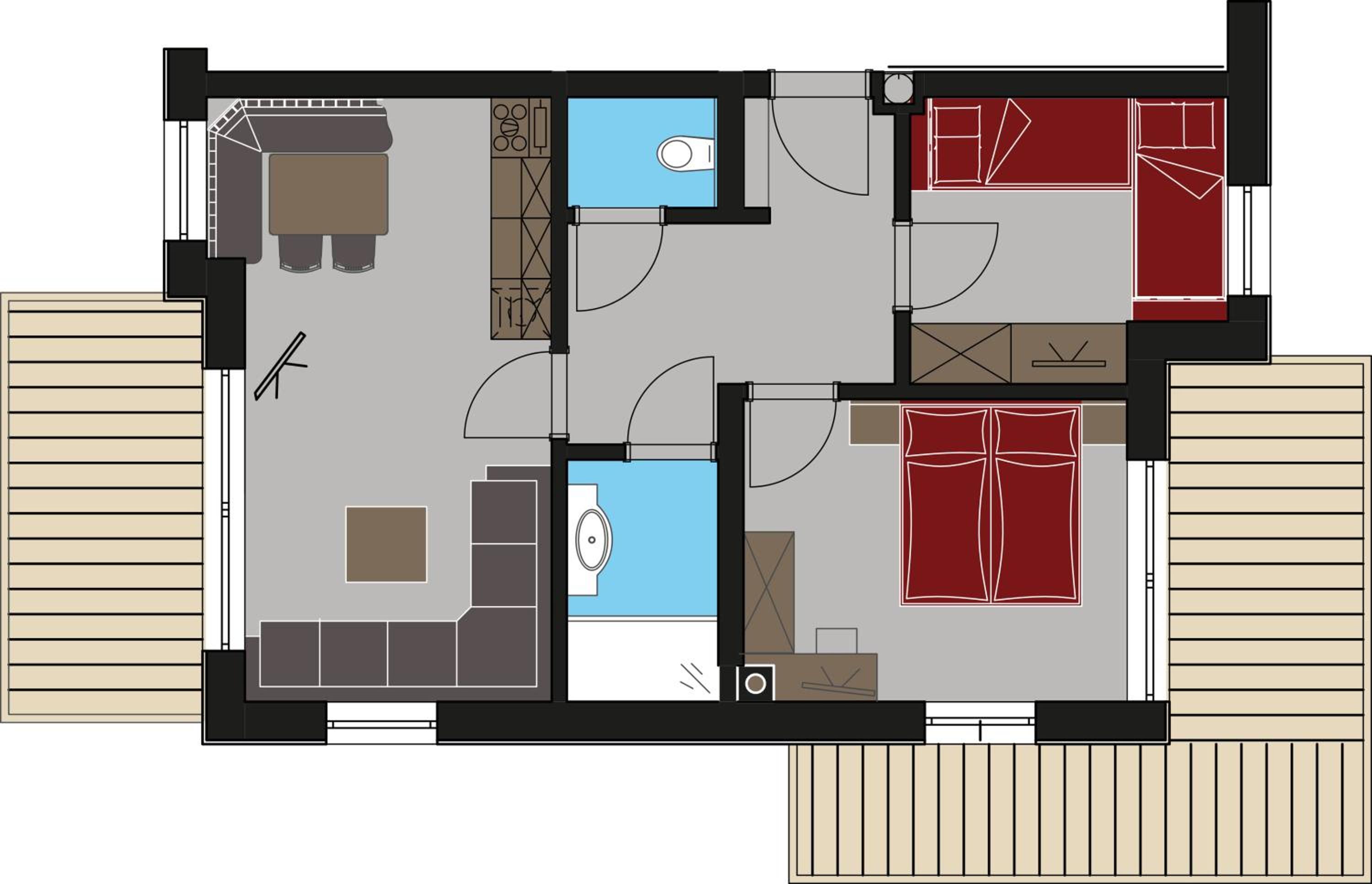 Appartements Almnest