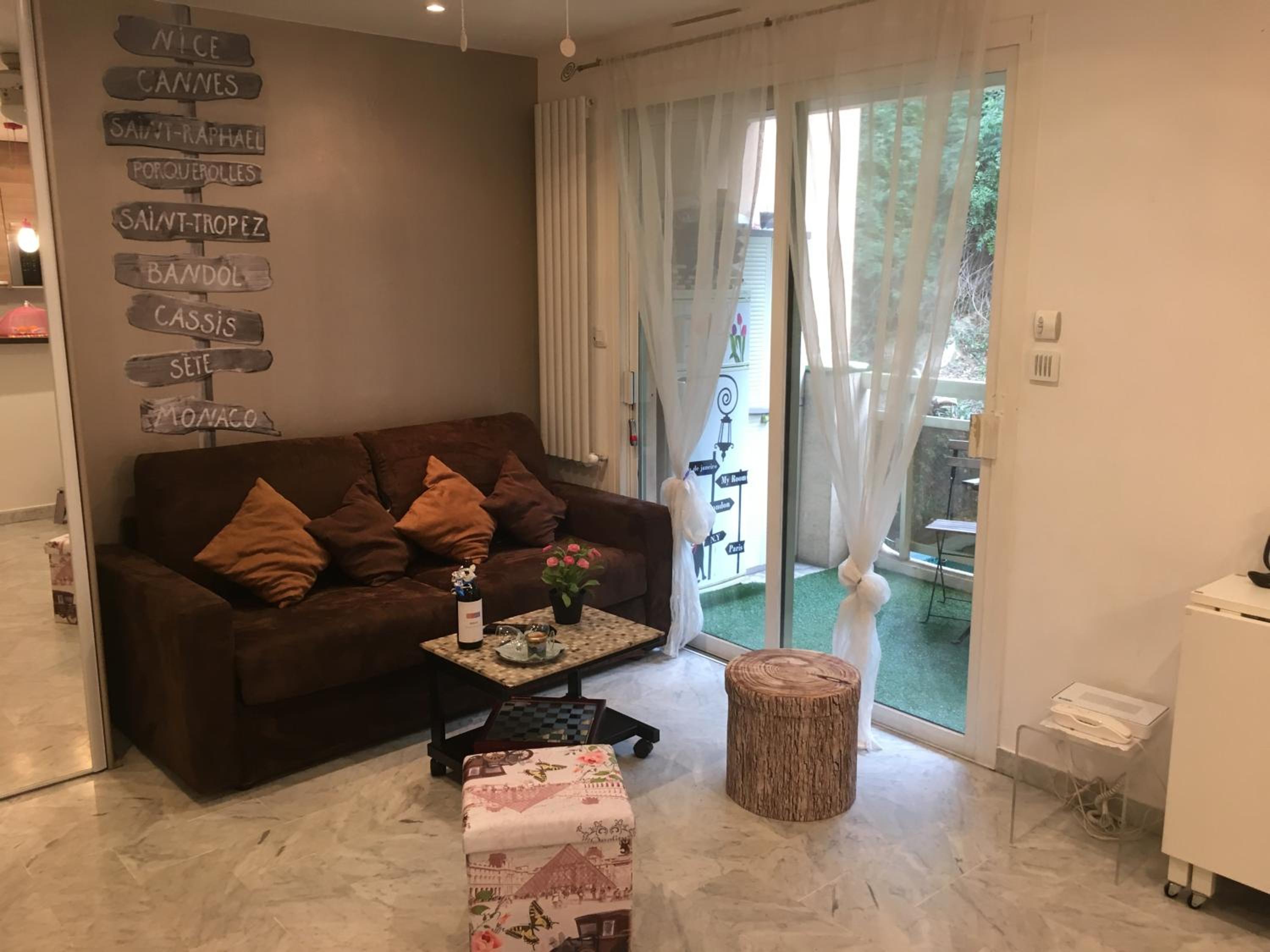 Superbe Studio in Cannes 450m sea & parking view 5