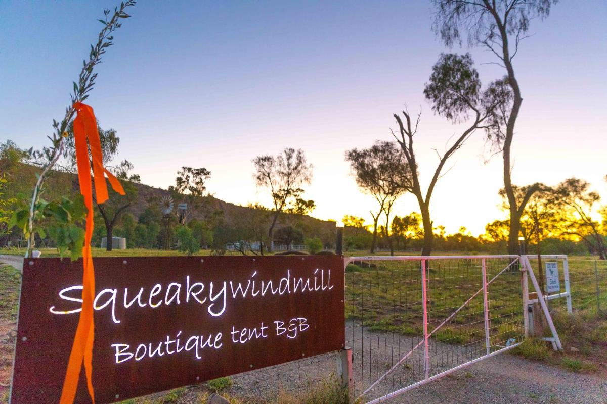 Alice Springs Vacations - Squeakywindmill Boutique Tent BB - Property Image 18