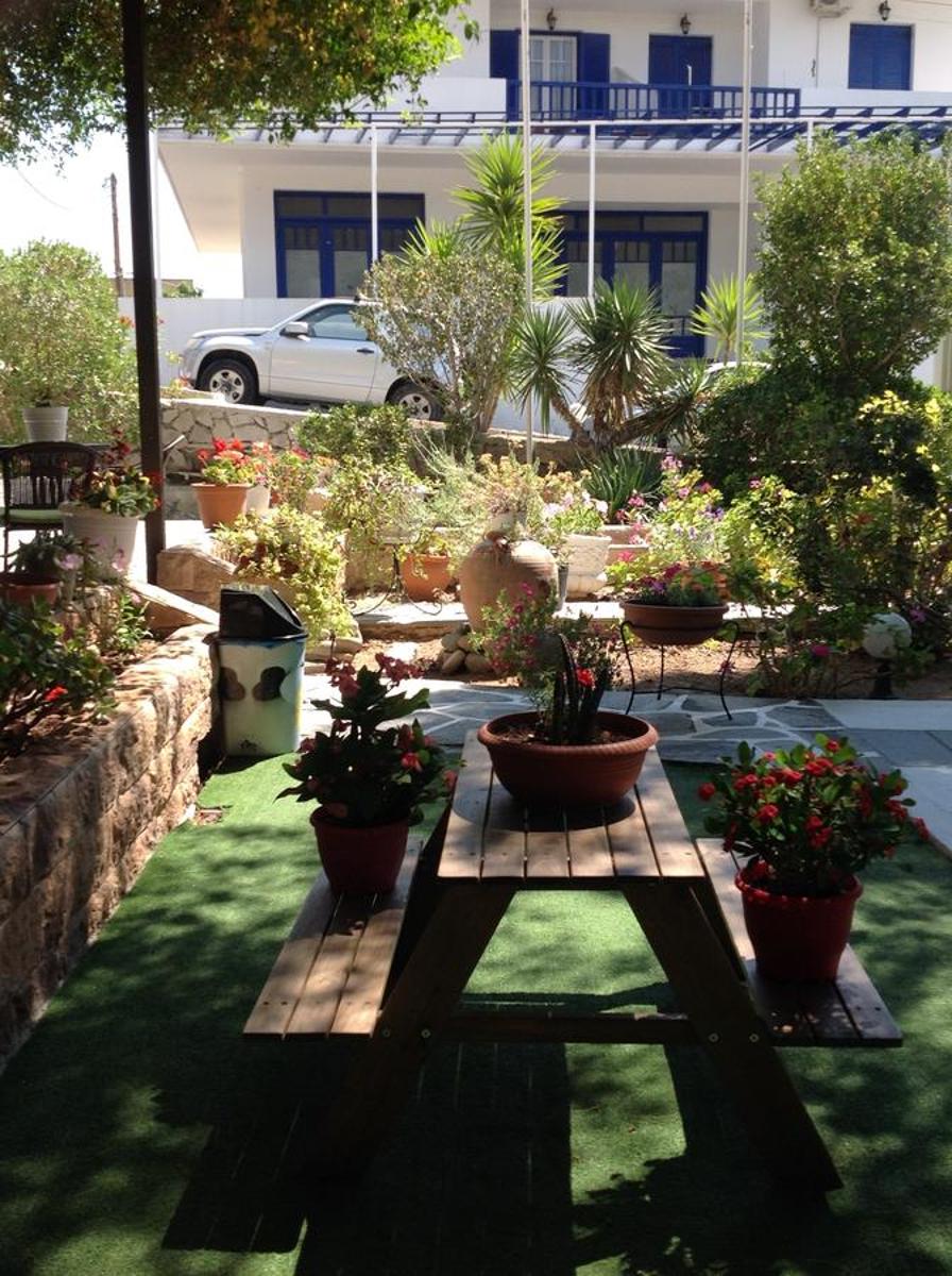 outdoor BBQ area