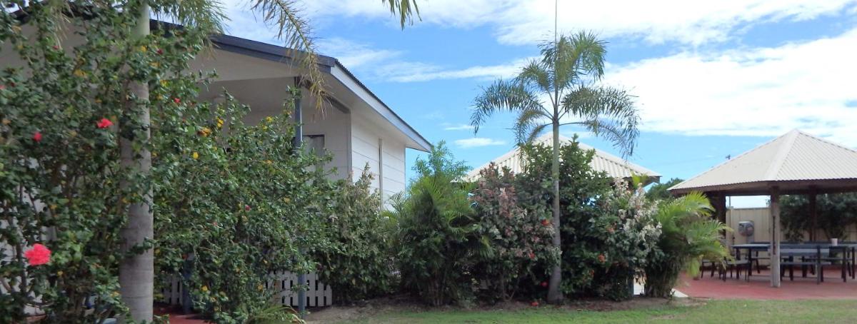 outdoor BBQ area
