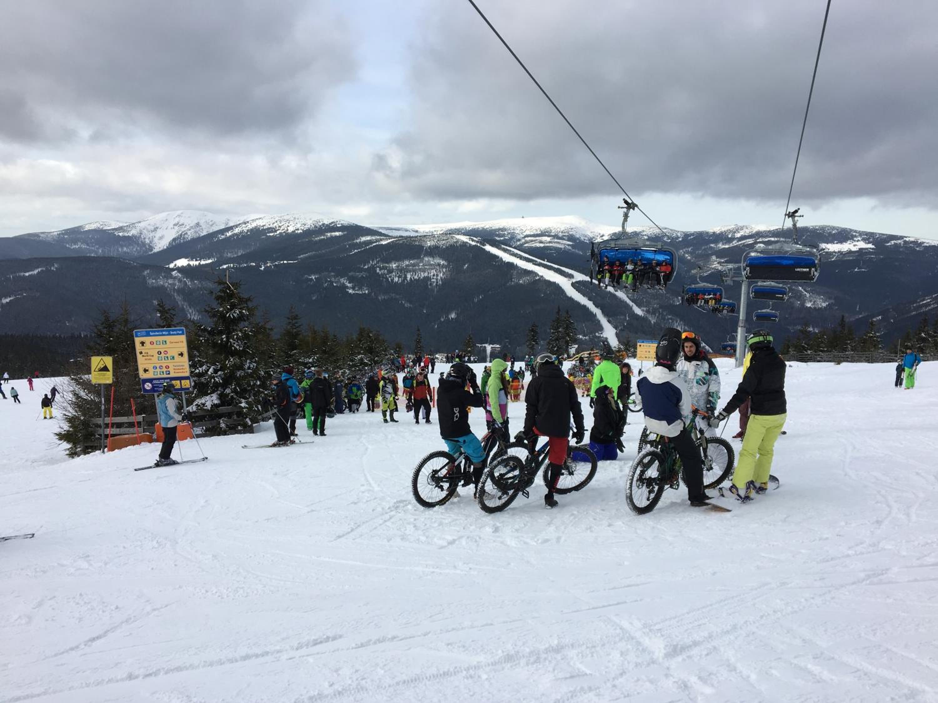 Le Mont Špindlerův Mlýn