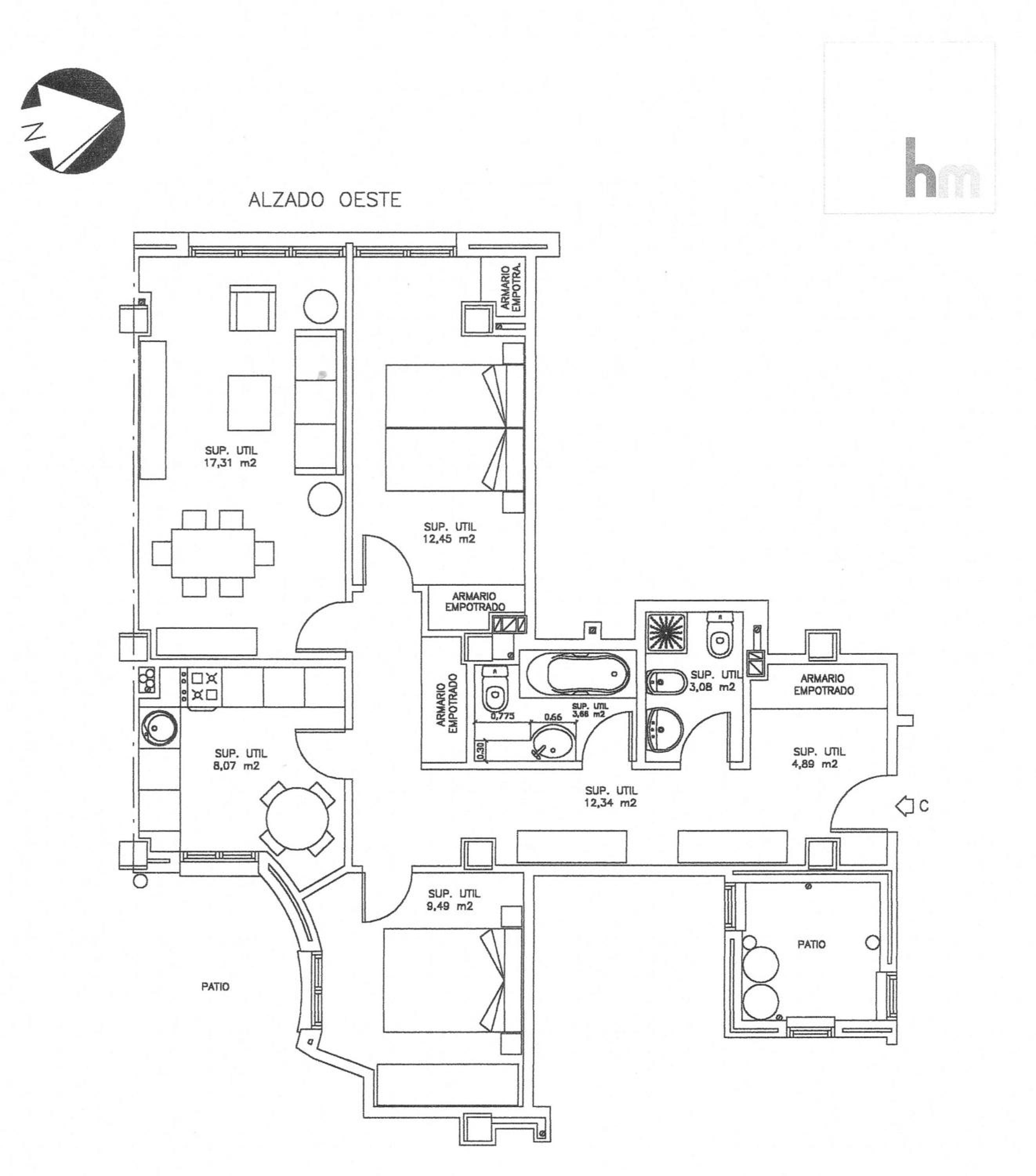 Apartamento Playa Poniente view 2