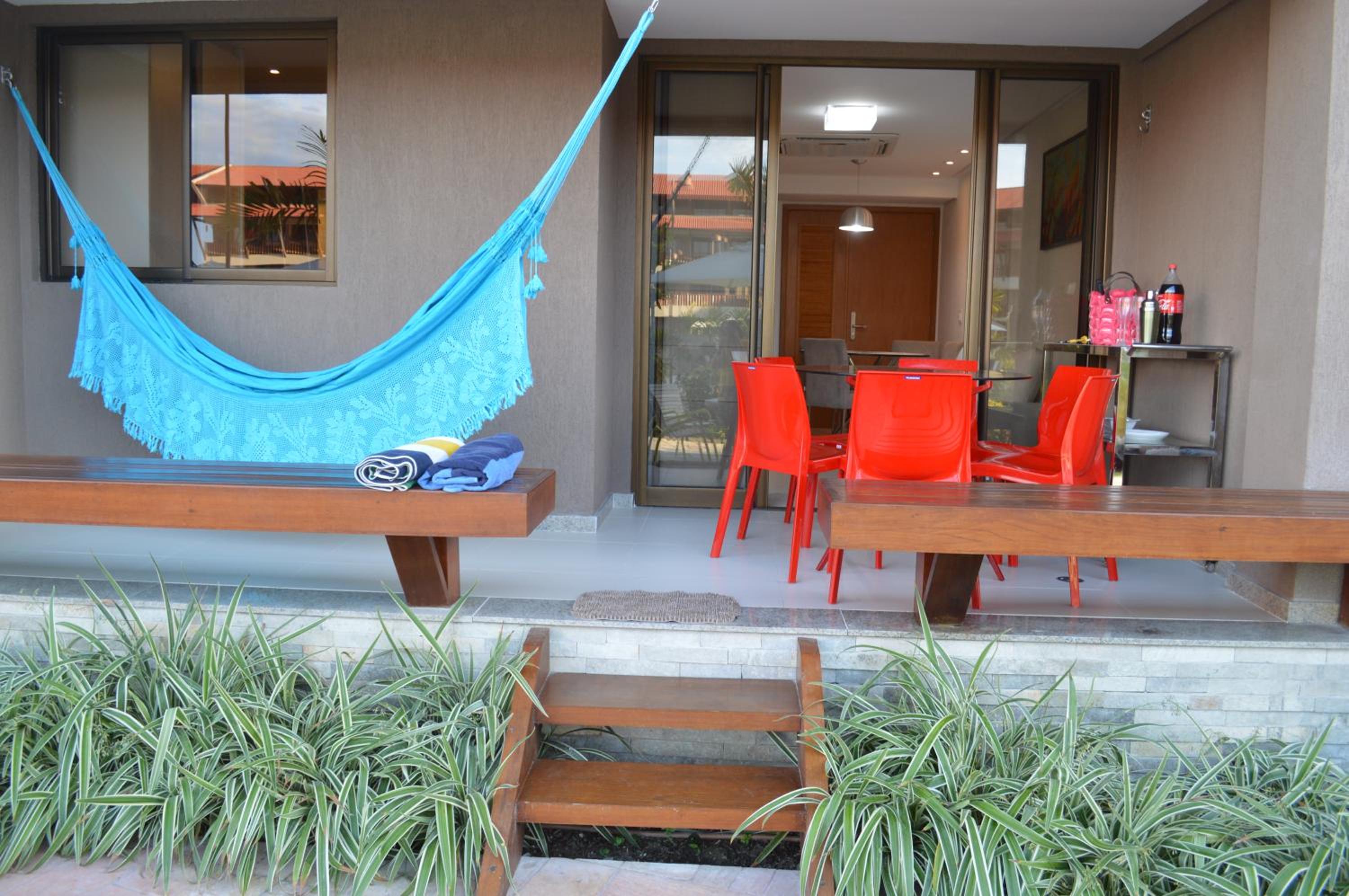 Oka Beach Residence flat Térreo - Muro Alto - Porto de Galinhas - 104D