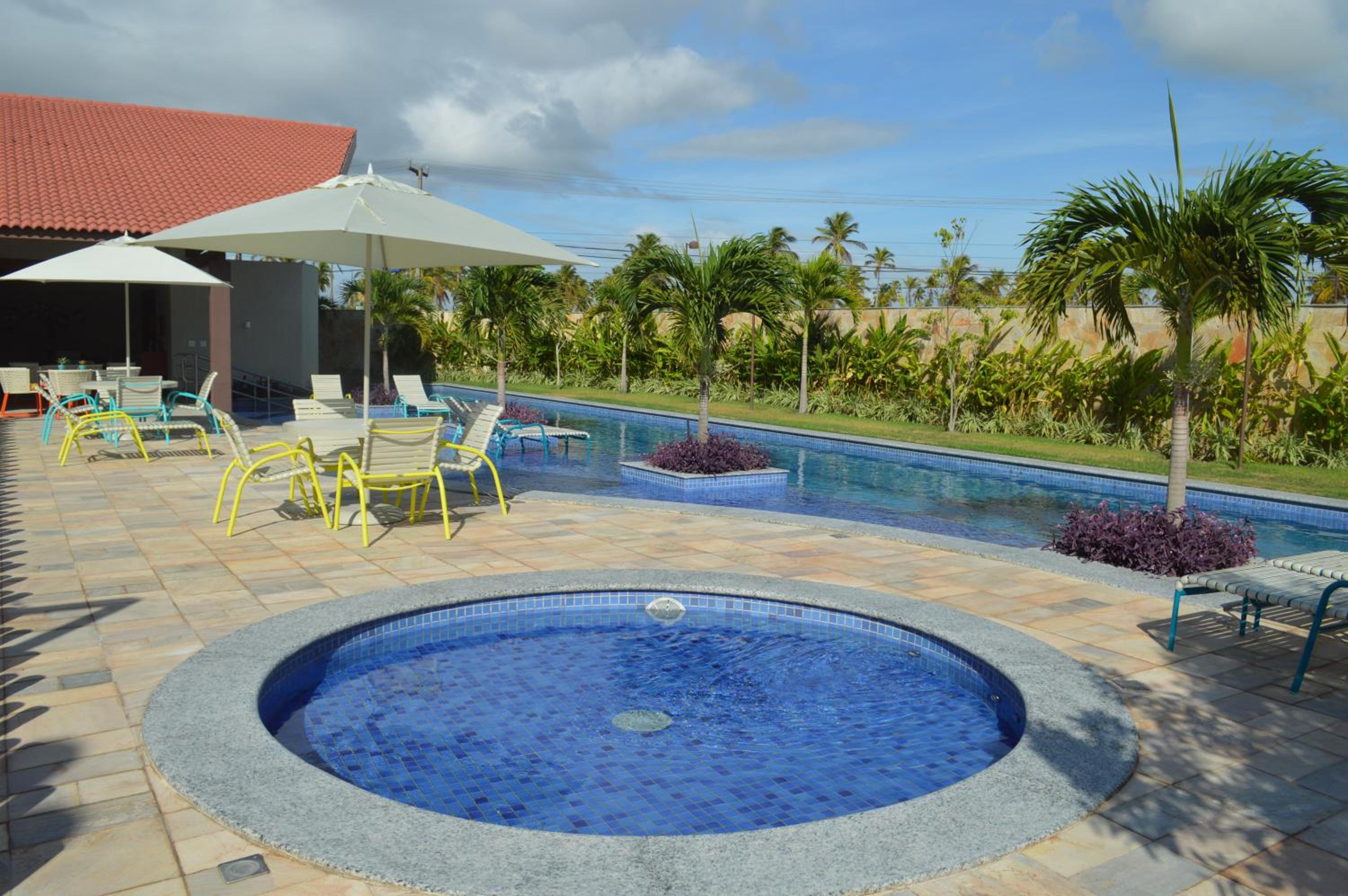 Oka Beach Residence flat Térreo - Muro Alto - Porto de Galinhas - 104D
