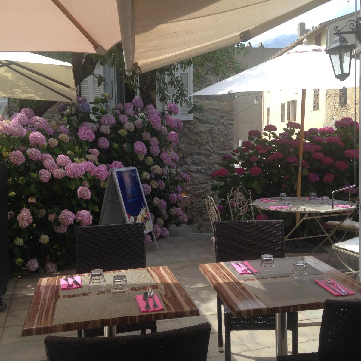outdoor BBQ area