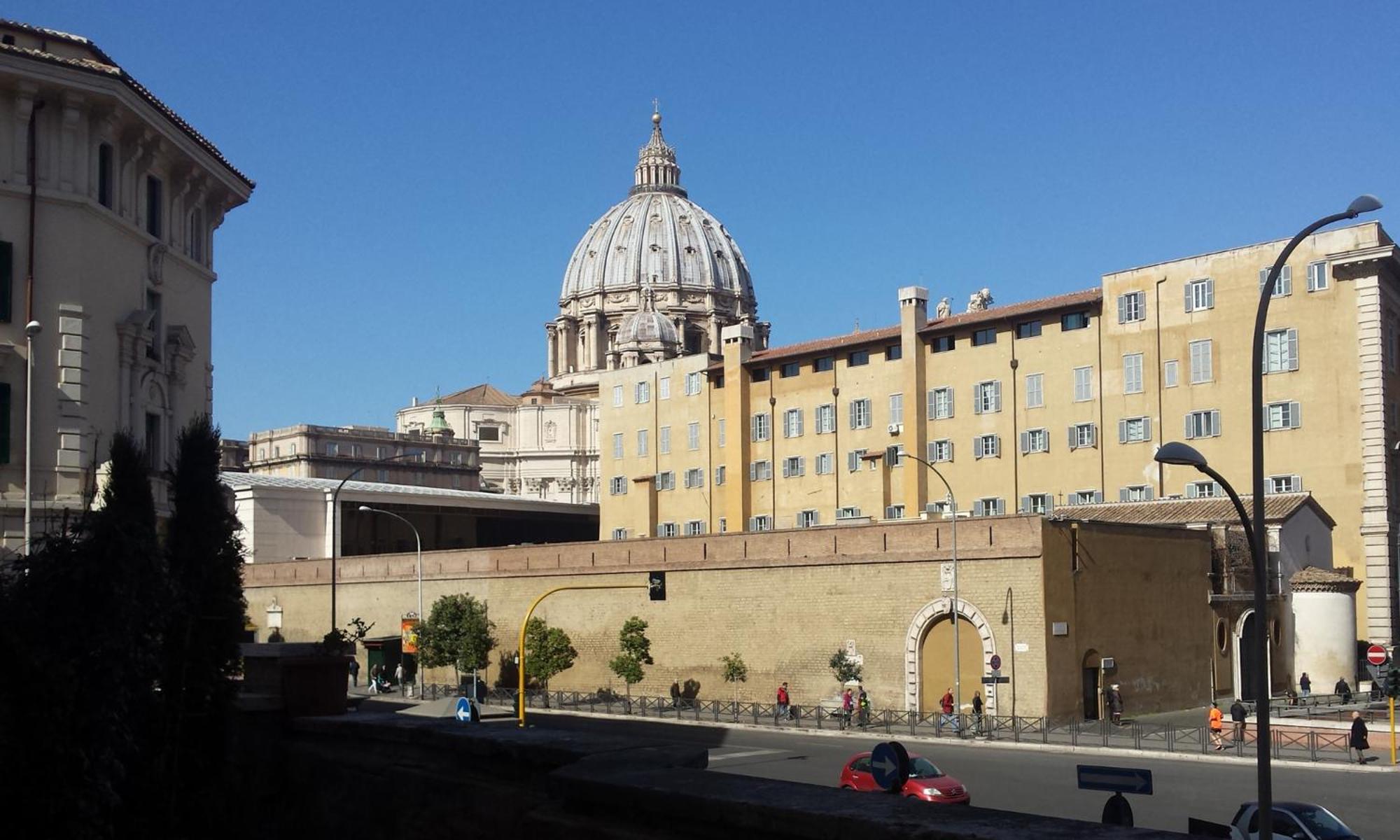 Steps from the Vatican Guesthouse