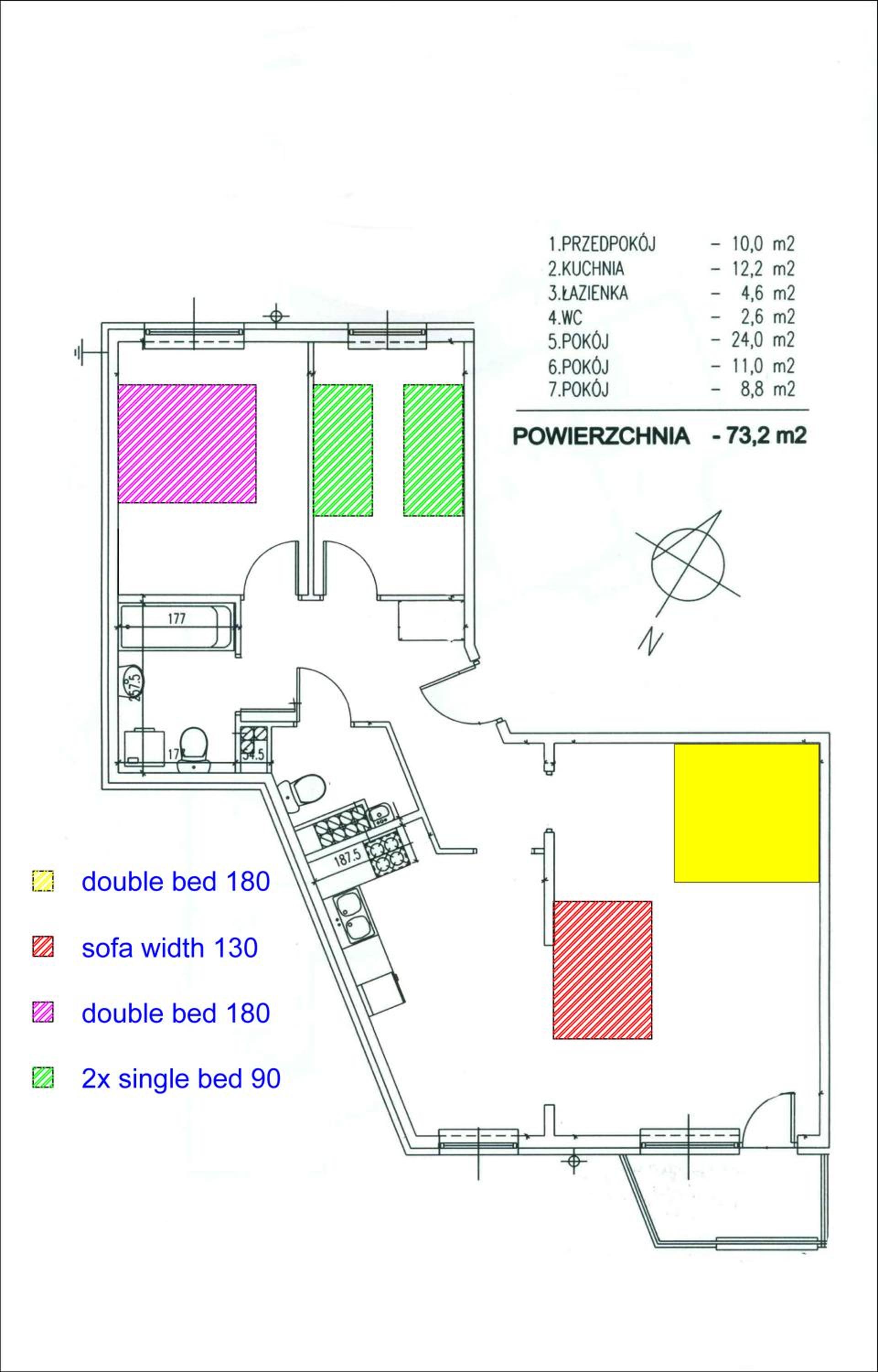 Magnetic apartment Mehoffera view 4