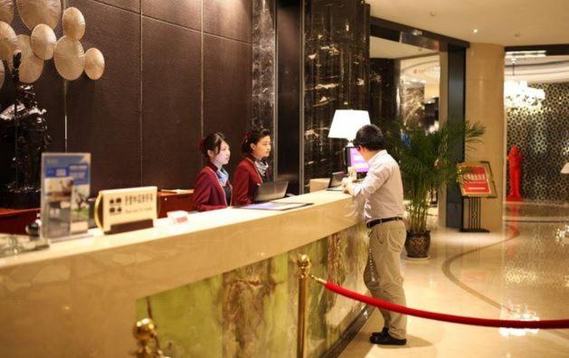 hotel reception