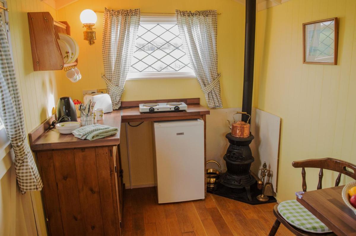 Shrublands Farm Shepherd's Hut view 4