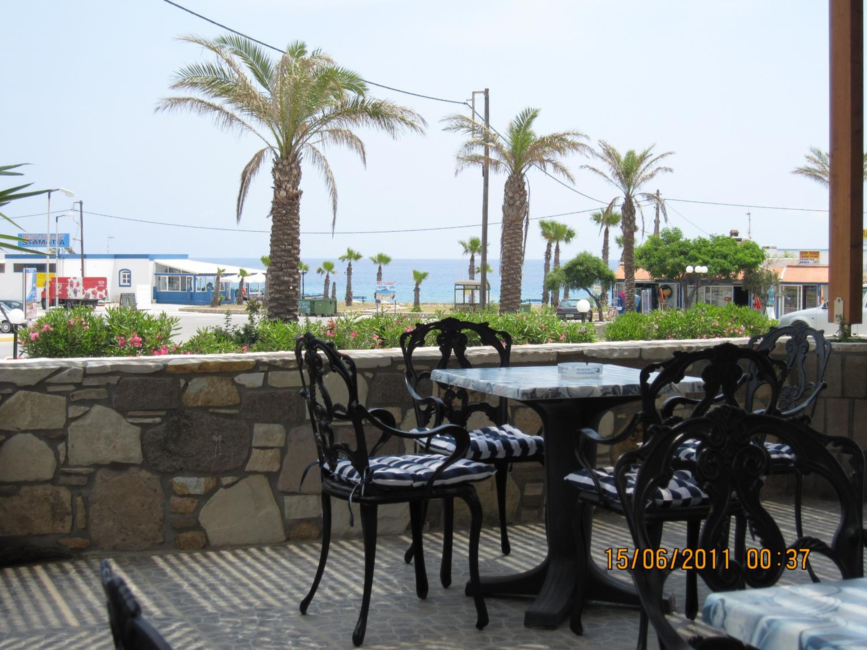 outdoor BBQ area