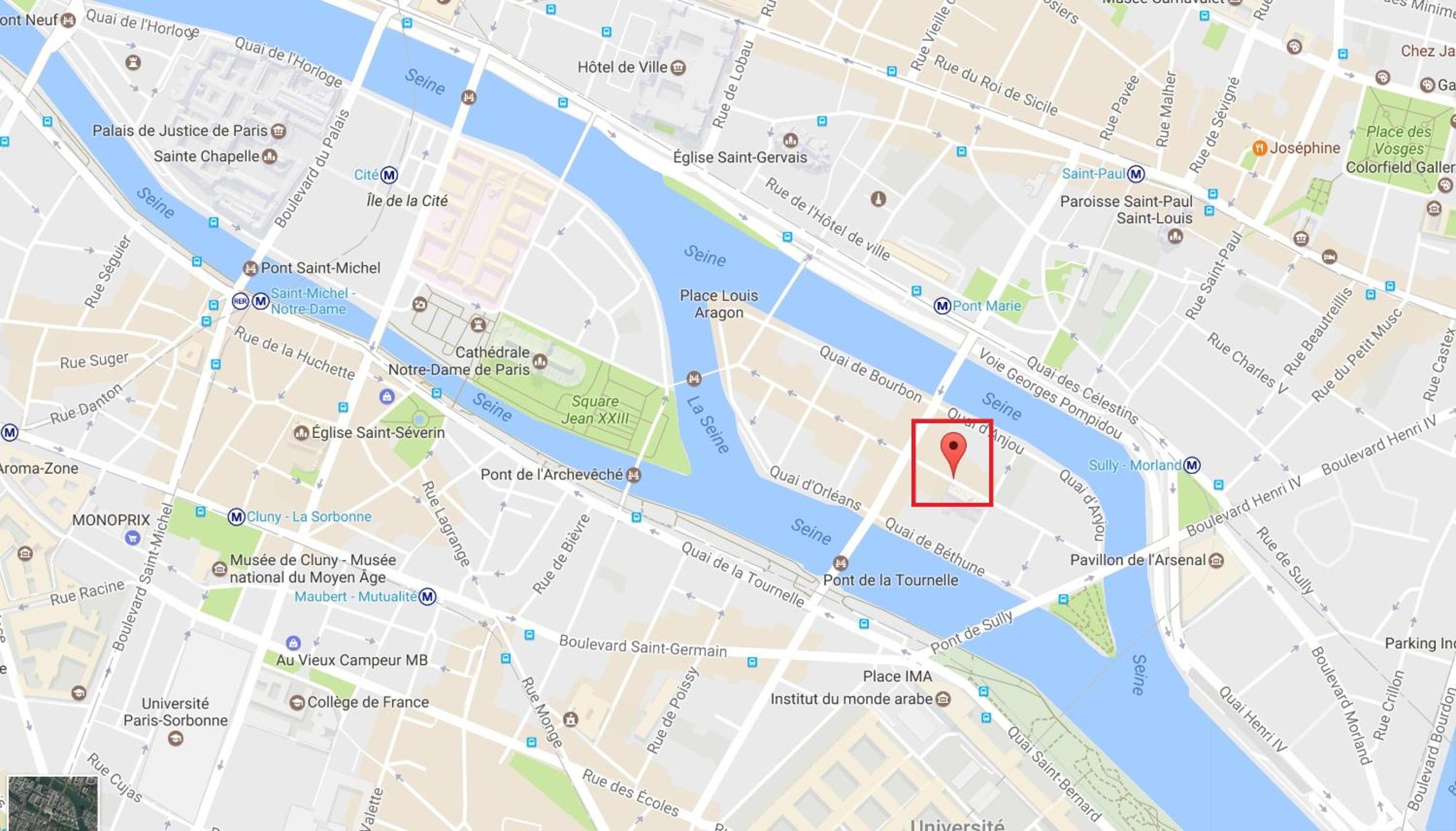Studio Saint Louis en Ile