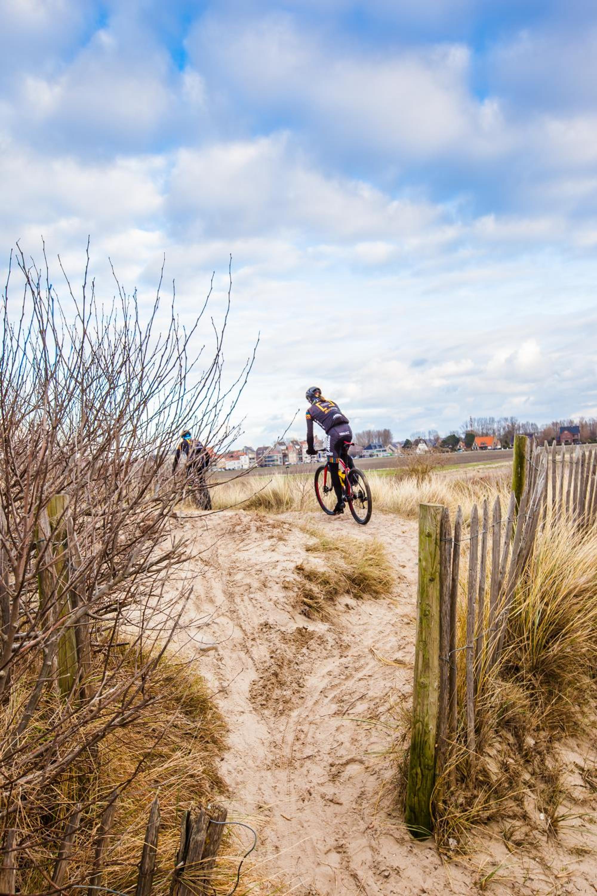 Sable d'O -Vlak aan de zee-