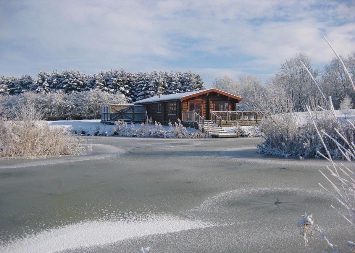 Weybread Lakes Lodges view 2