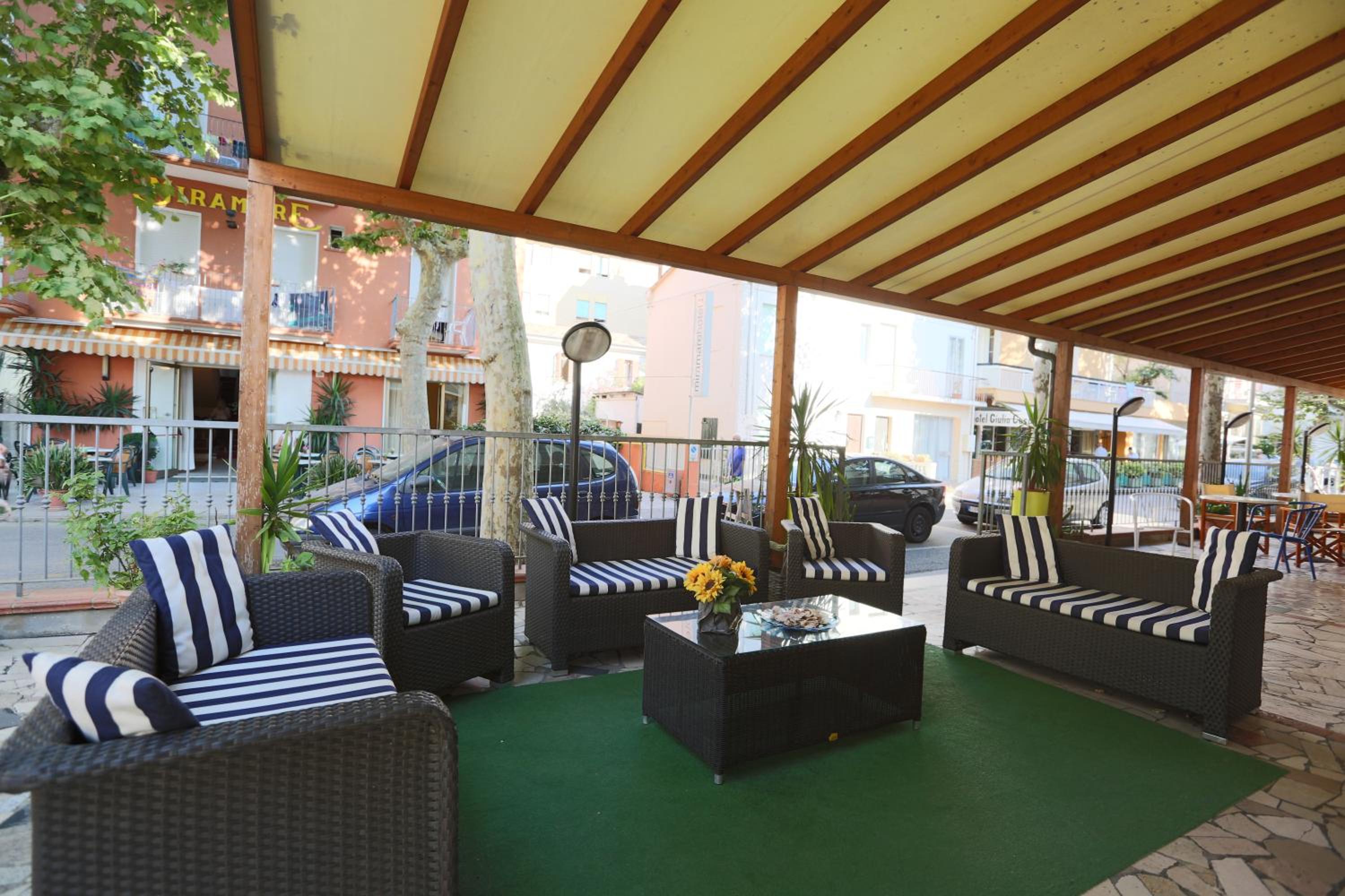 outdoor BBQ area