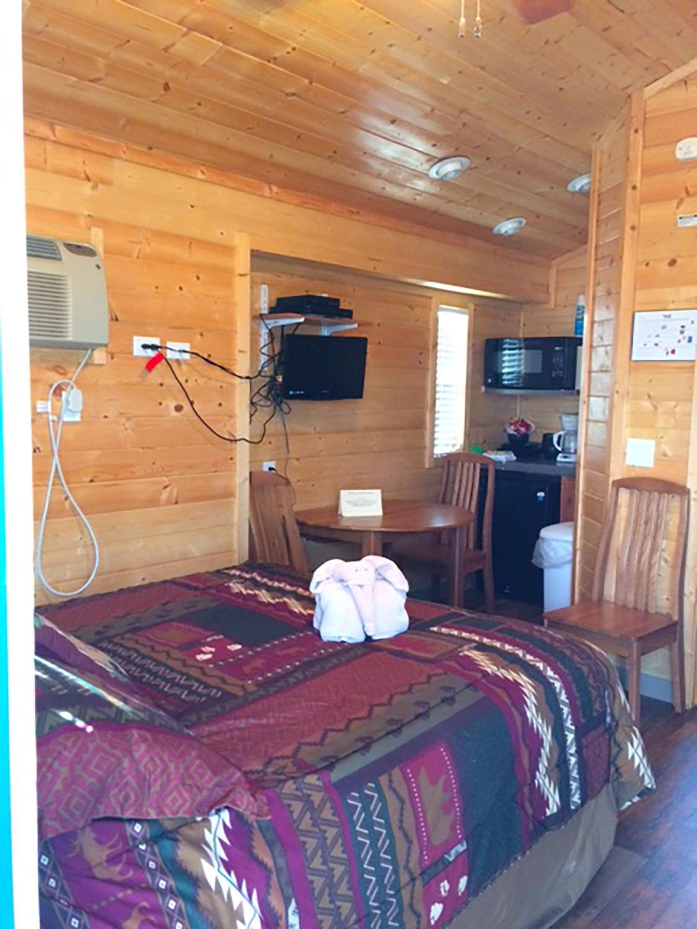 Pio Pico Camping Resort Studio Cabin 7 view 5