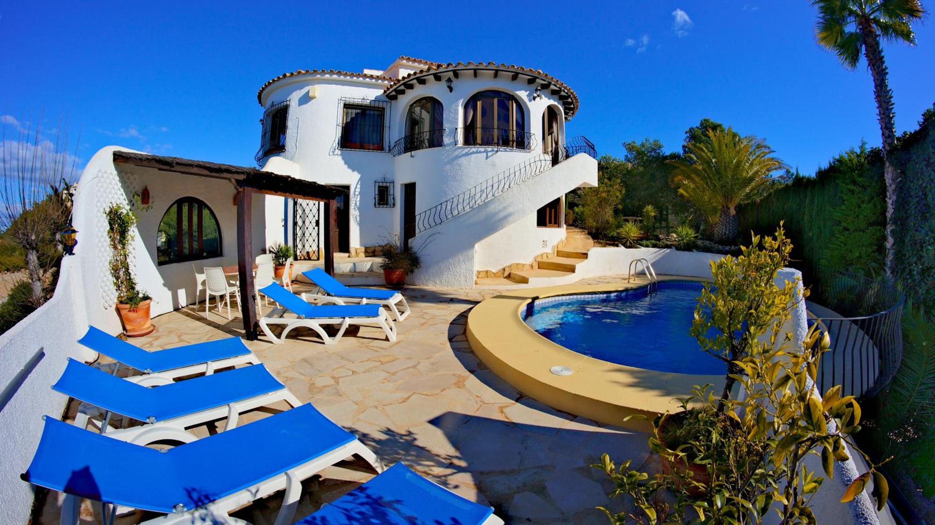 La Madrugada - Luxury Moraira Villa With Sea Views and Private Heated Pool view 3