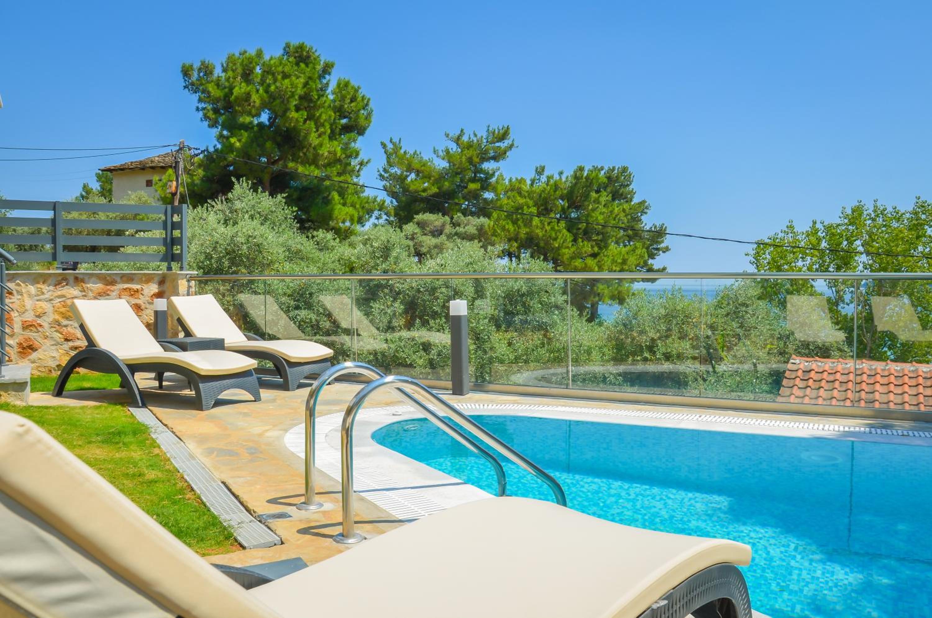 Luxury Villa Efi Thasos view 4