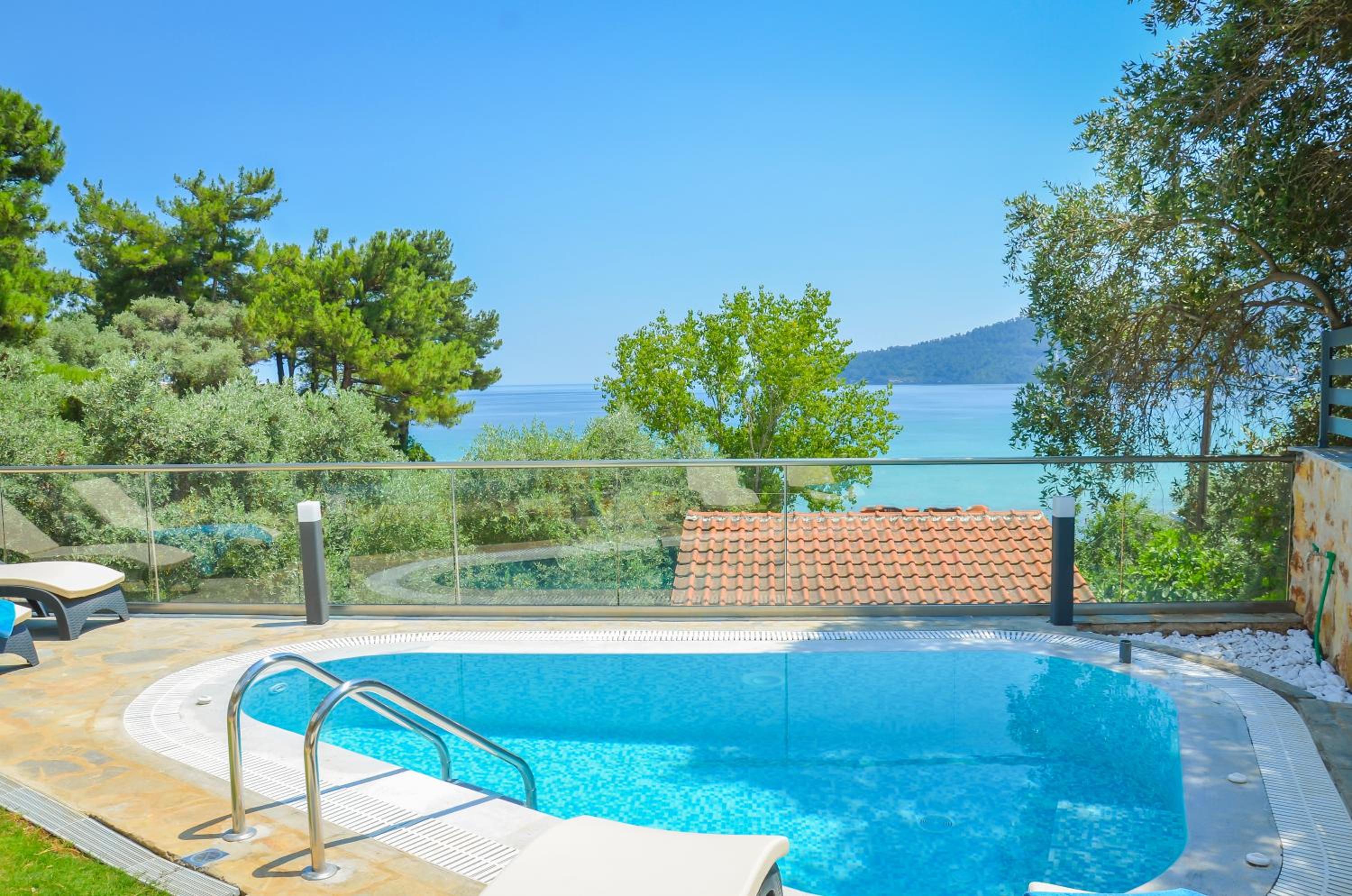 Luxury Villa Efi Thasos view 3