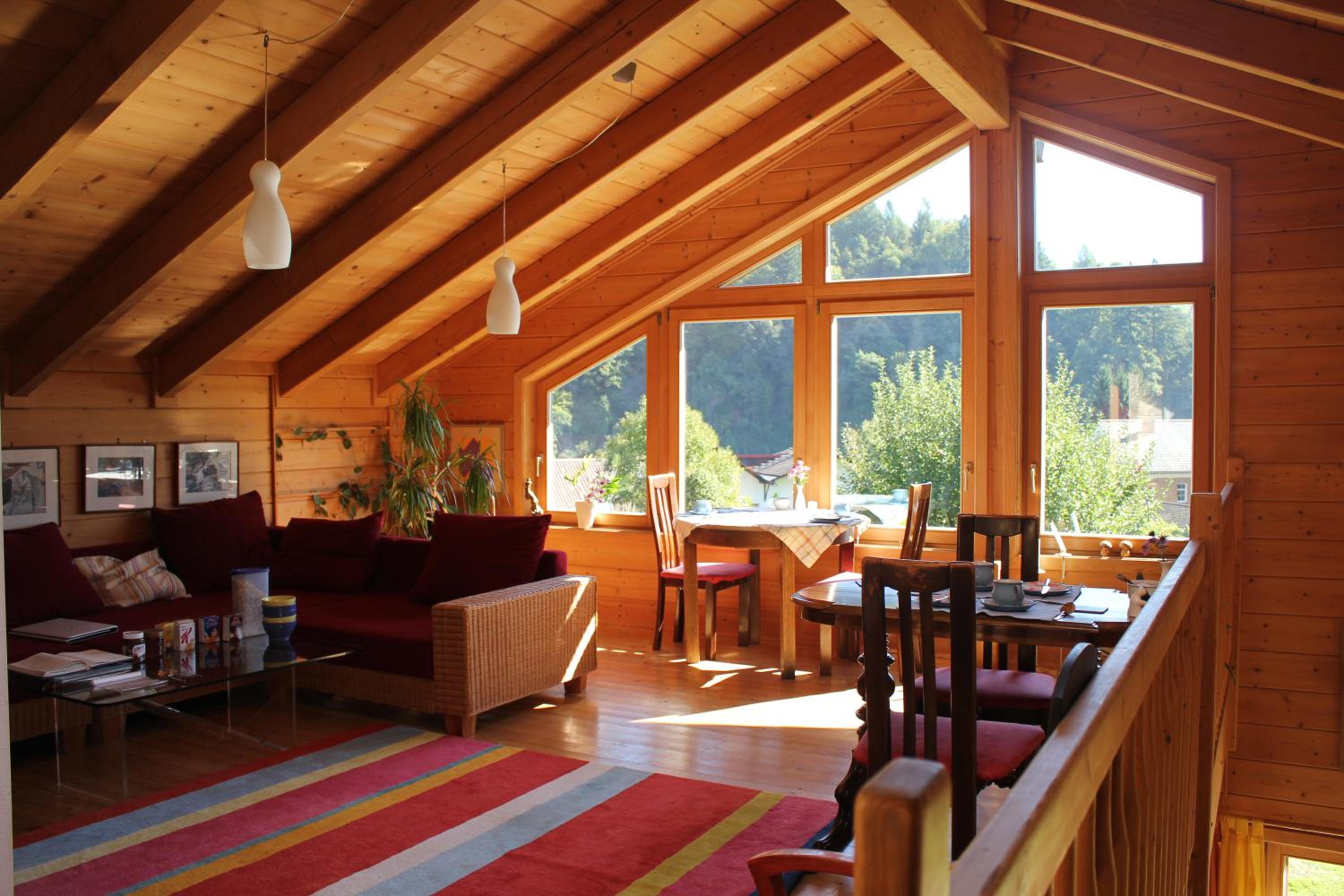 Gästezimmer im Holzhaus im Grünem view 4