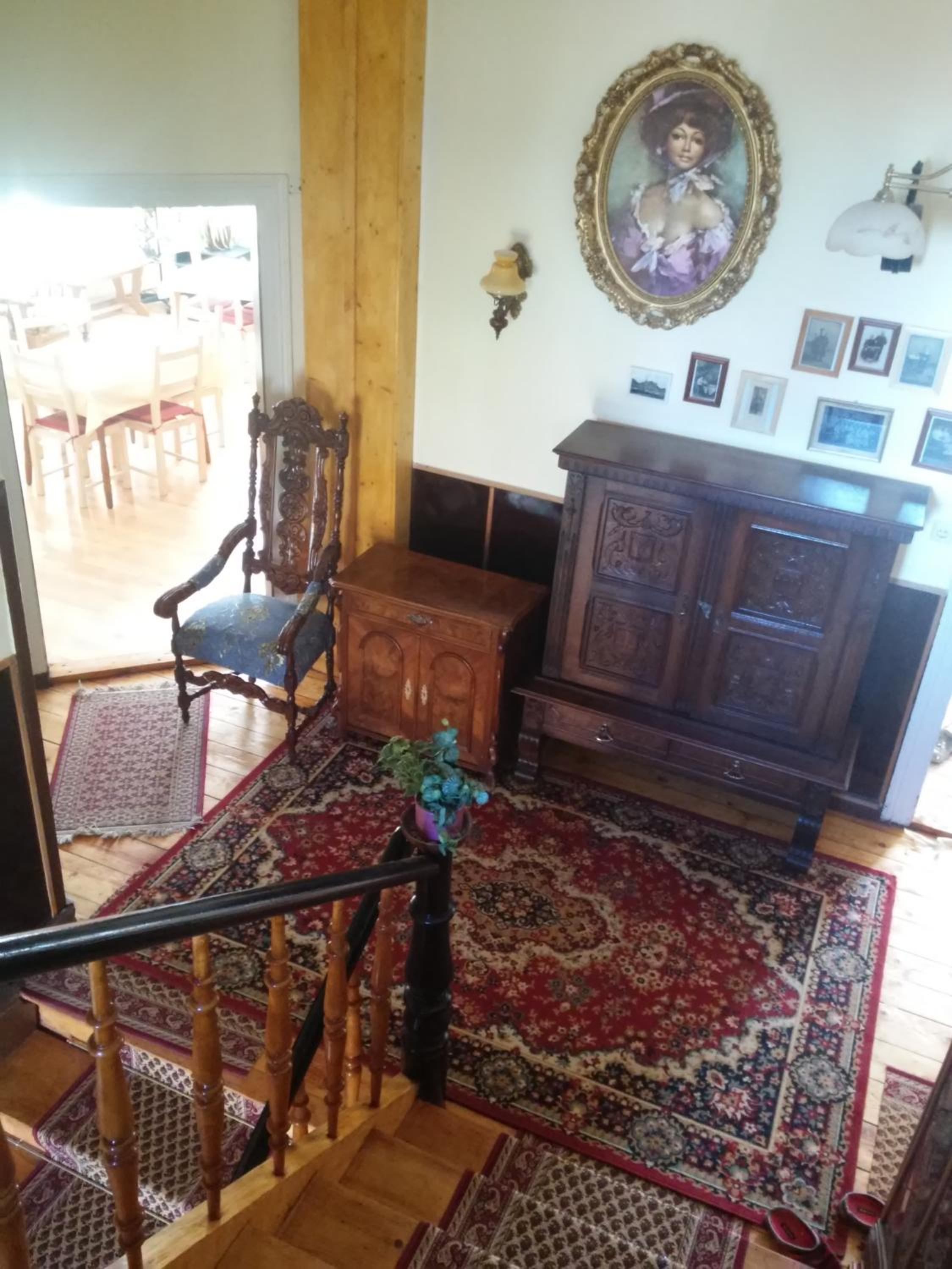 Villa Imperia, Museums-Hotel, Treppensteigen