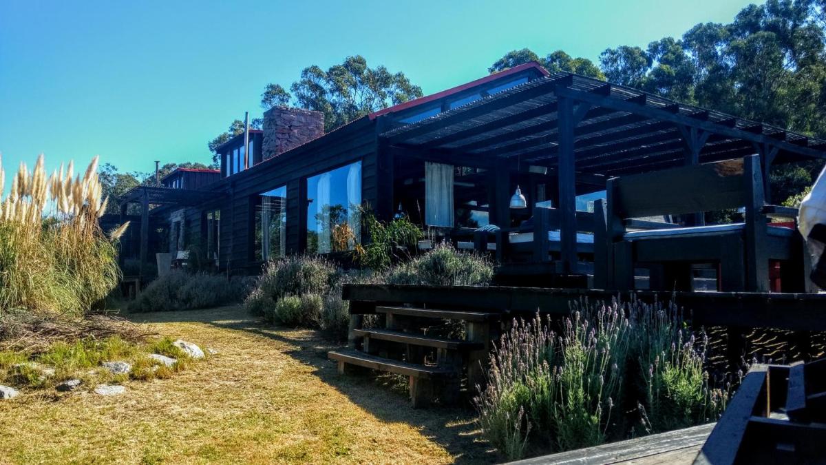 outdoor BBQ area