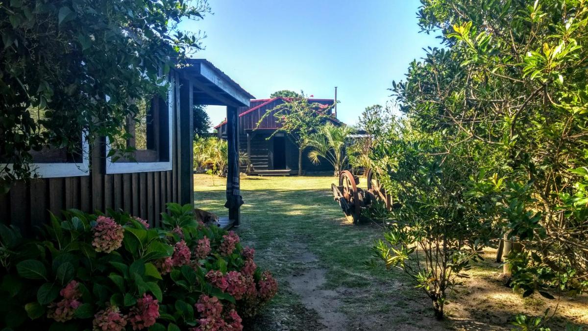 outdoor BBQ area