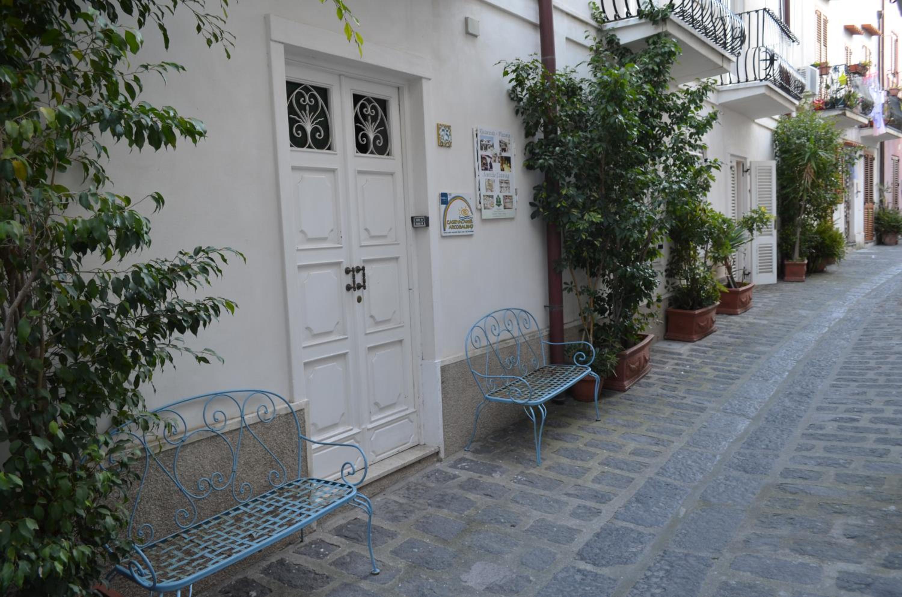 outdoor BBQ area