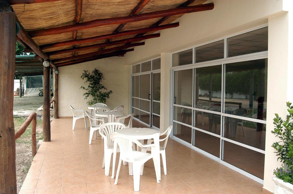 outdoor BBQ area