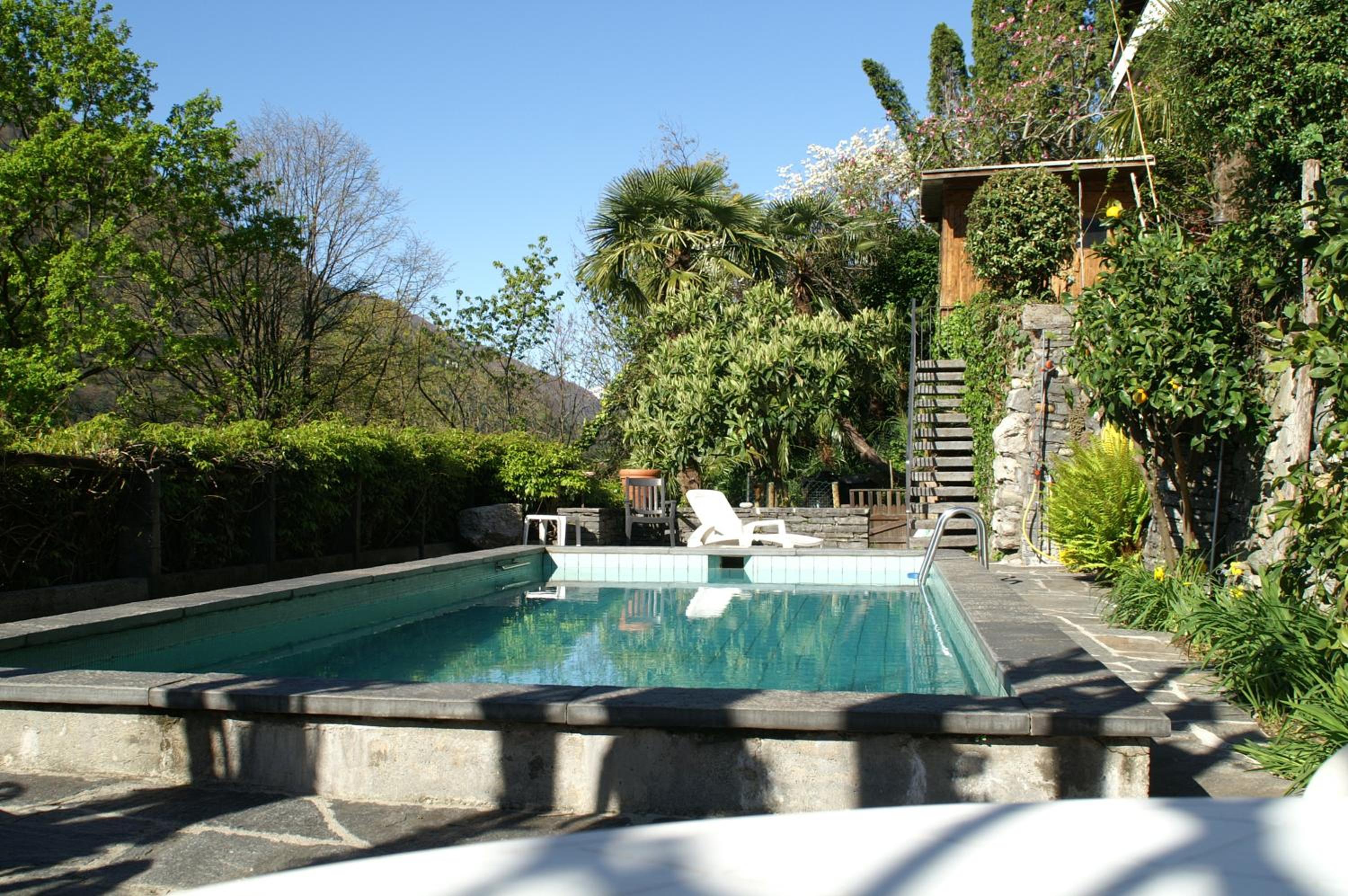 Casa Aries & Studio Aurora - mit Pool, in Cavigliano nur 8 km von Ascona und Locarno entfernt