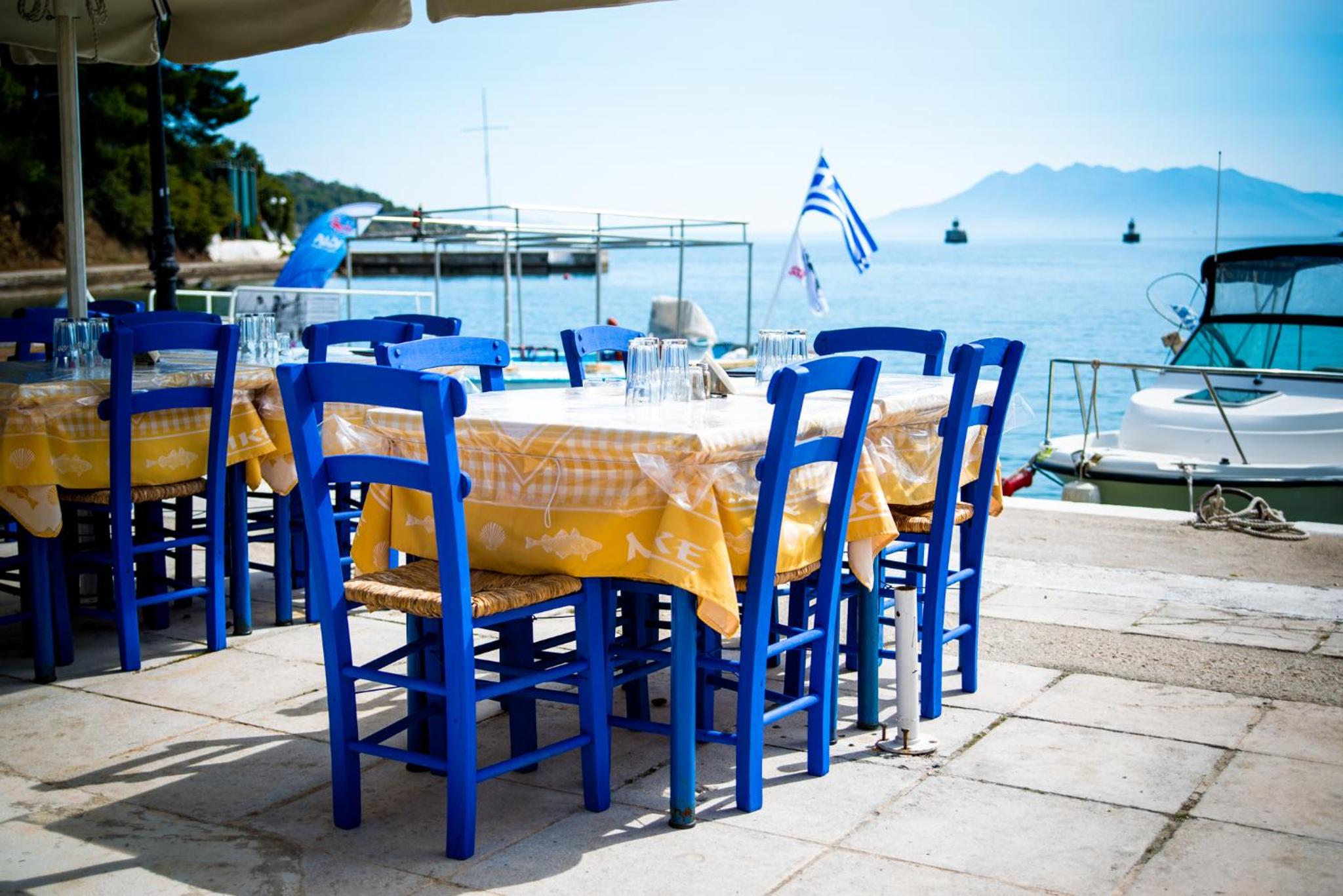 outdoor BBQ area