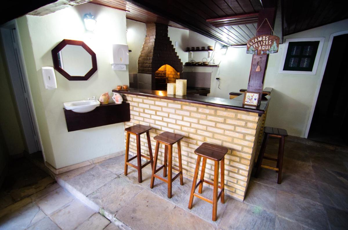 outdoor BBQ area