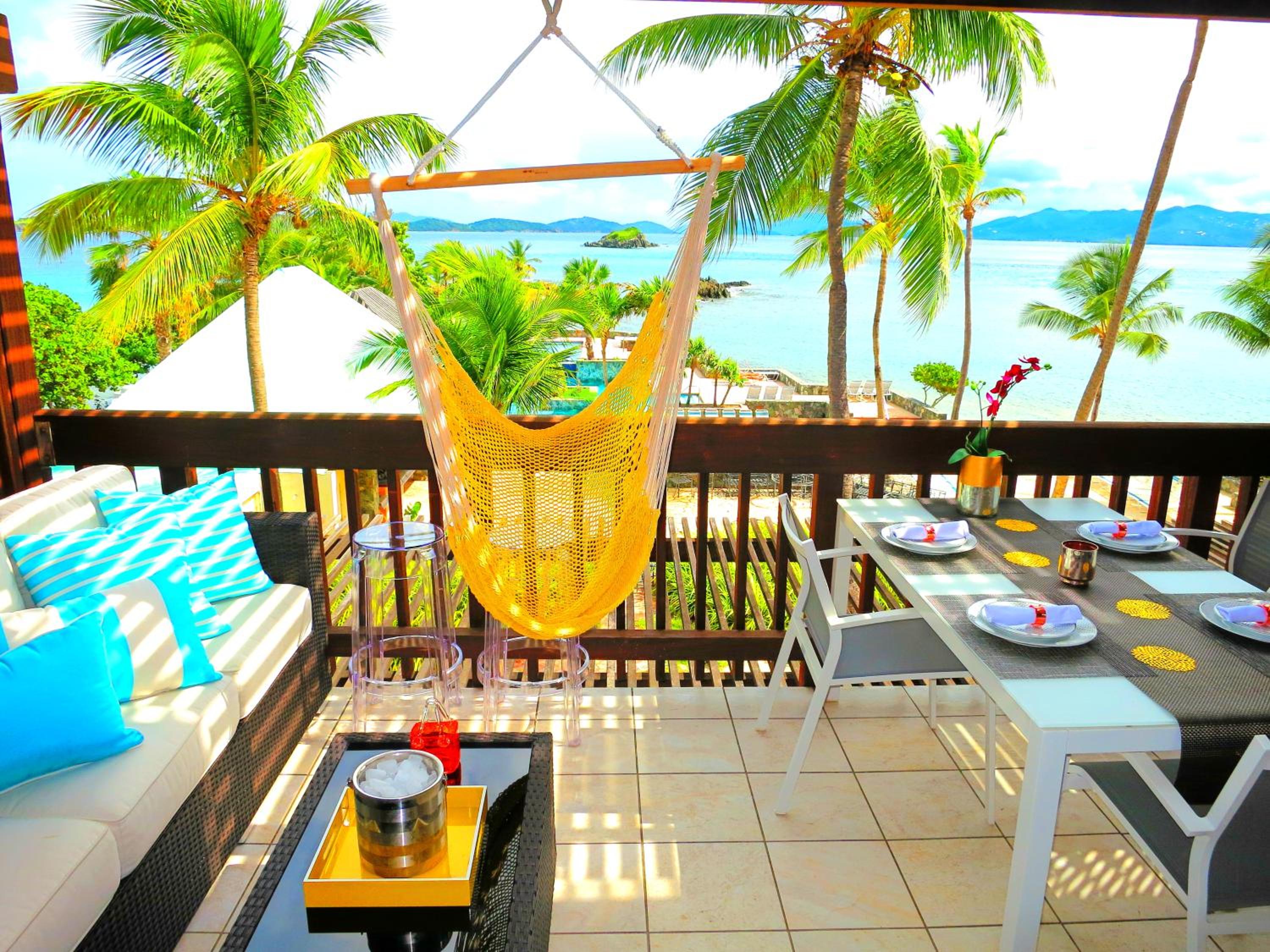 Luxury Beachfront Duplex Villa on Sapphire Beach IV