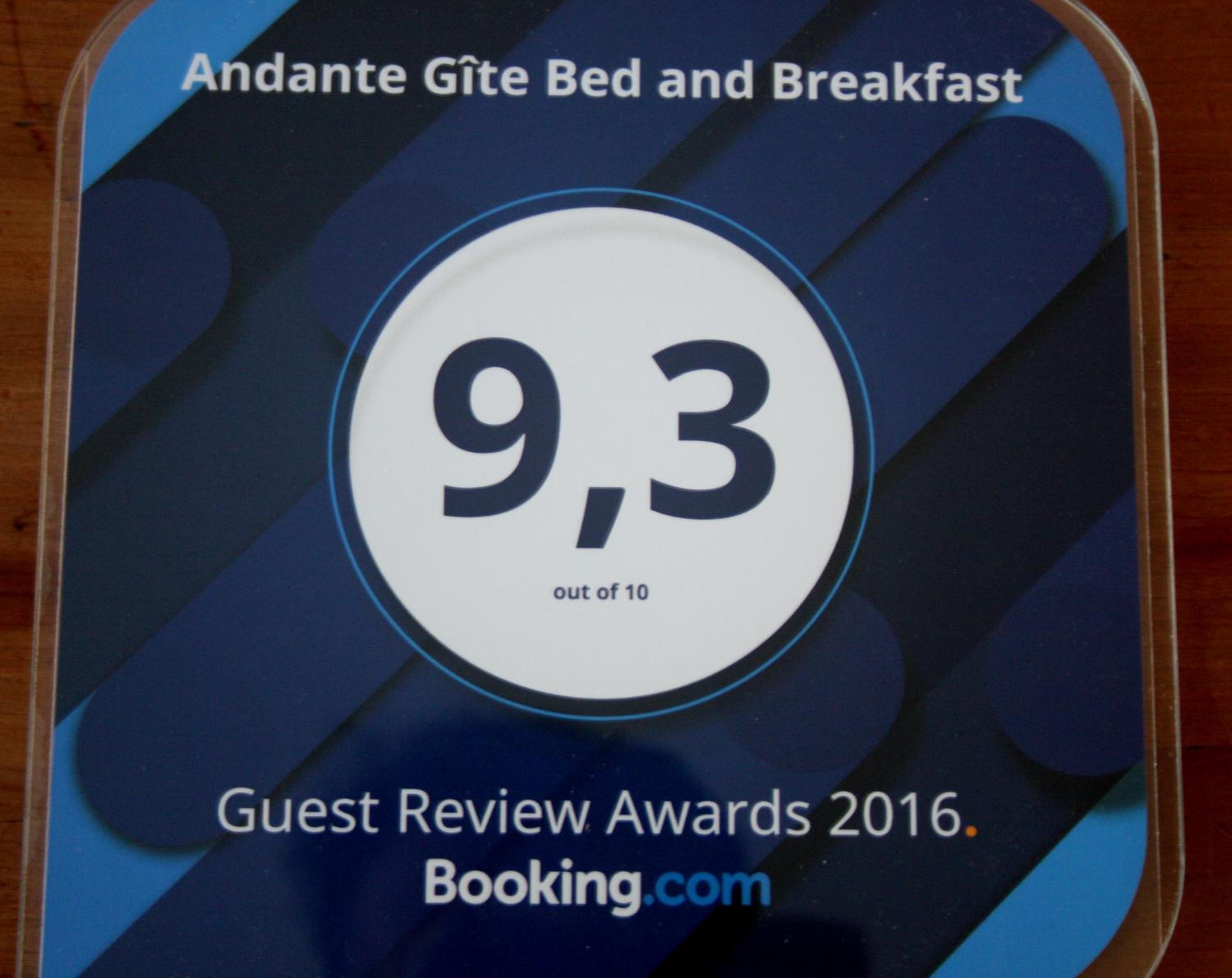 Andante Gîte Bed and Breakfast