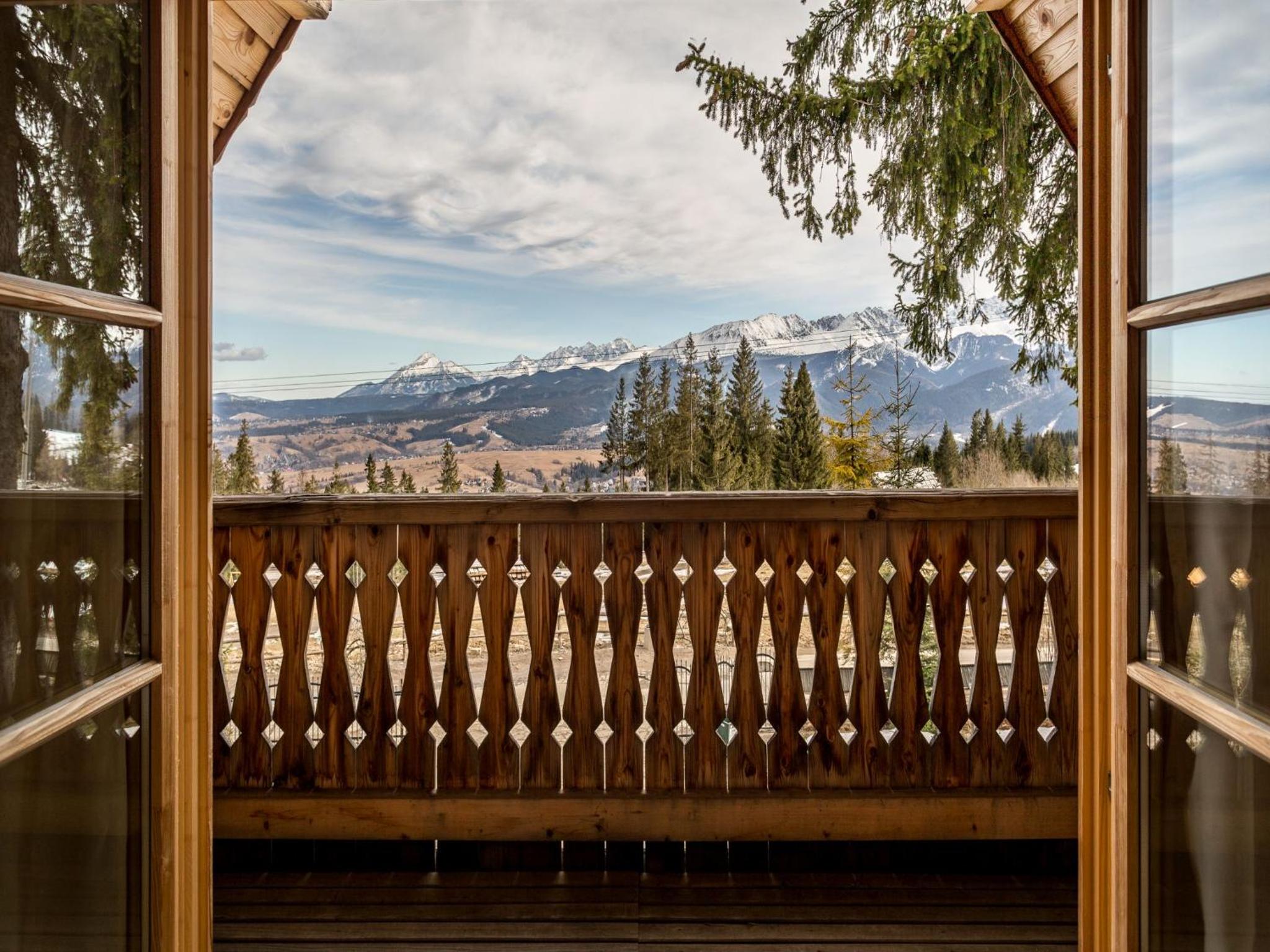 Rezydencja Gubałówka sauna widok view 3